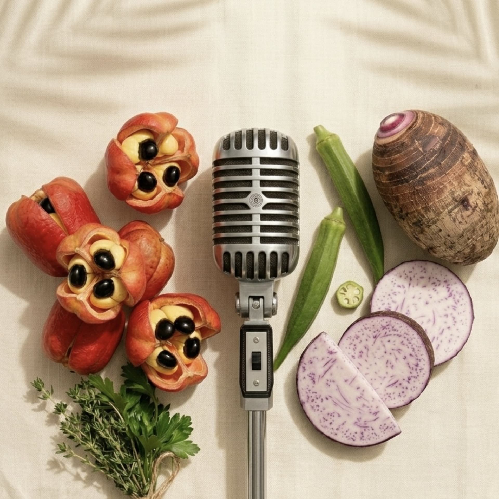 Gumbo Osain Ackee & Taro - Podcasts