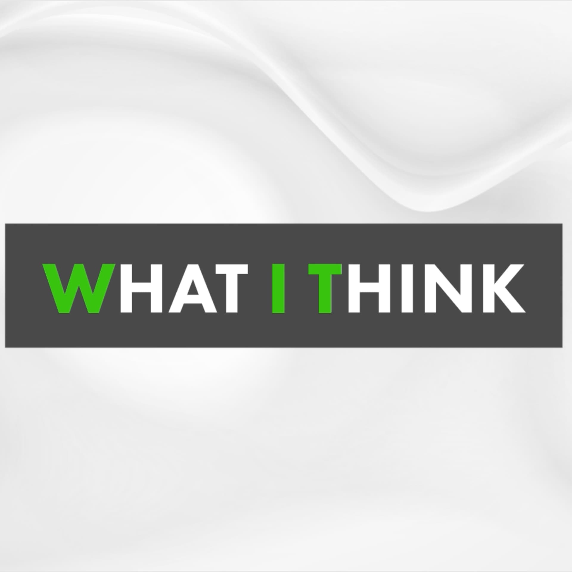 WIT (What I Think) - with Derek Ting - Your edge in Artificial Intelligence - Podcasts