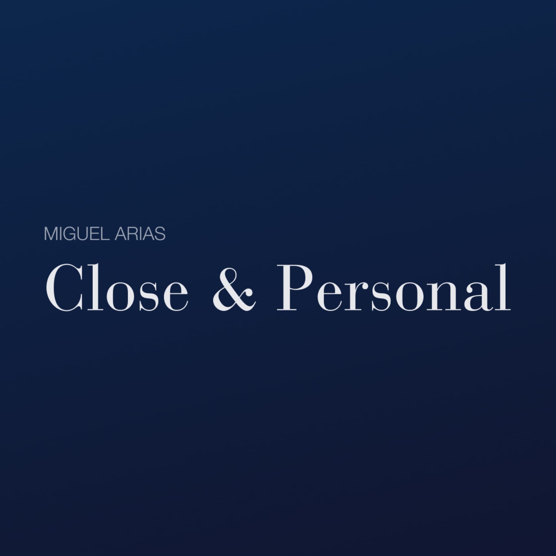 Close and Personal. Los valores y principios siempre por delante - Podcasts