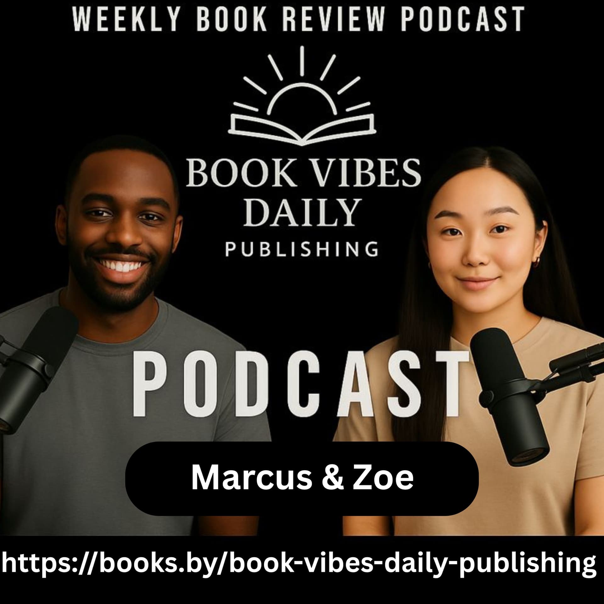 Weekly Book Review Podcast - Book Vibes Daily Publishing - Podcasts