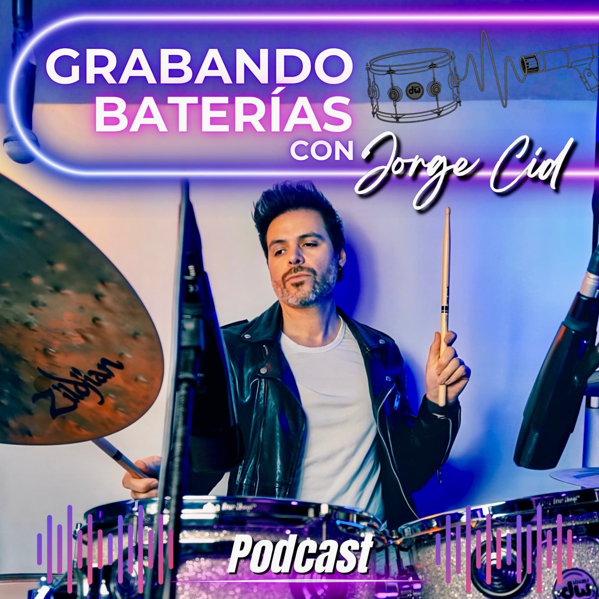 Grabando Baterías con Jorge Cid - Podcasts