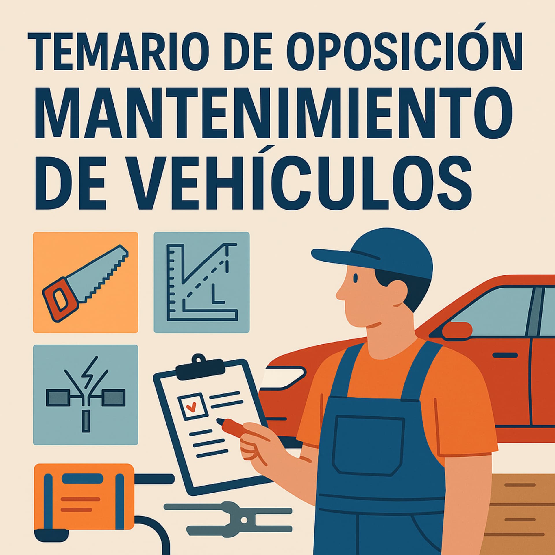 Temario oposición Mantenimiento De Vehículos 598 - Podcasts