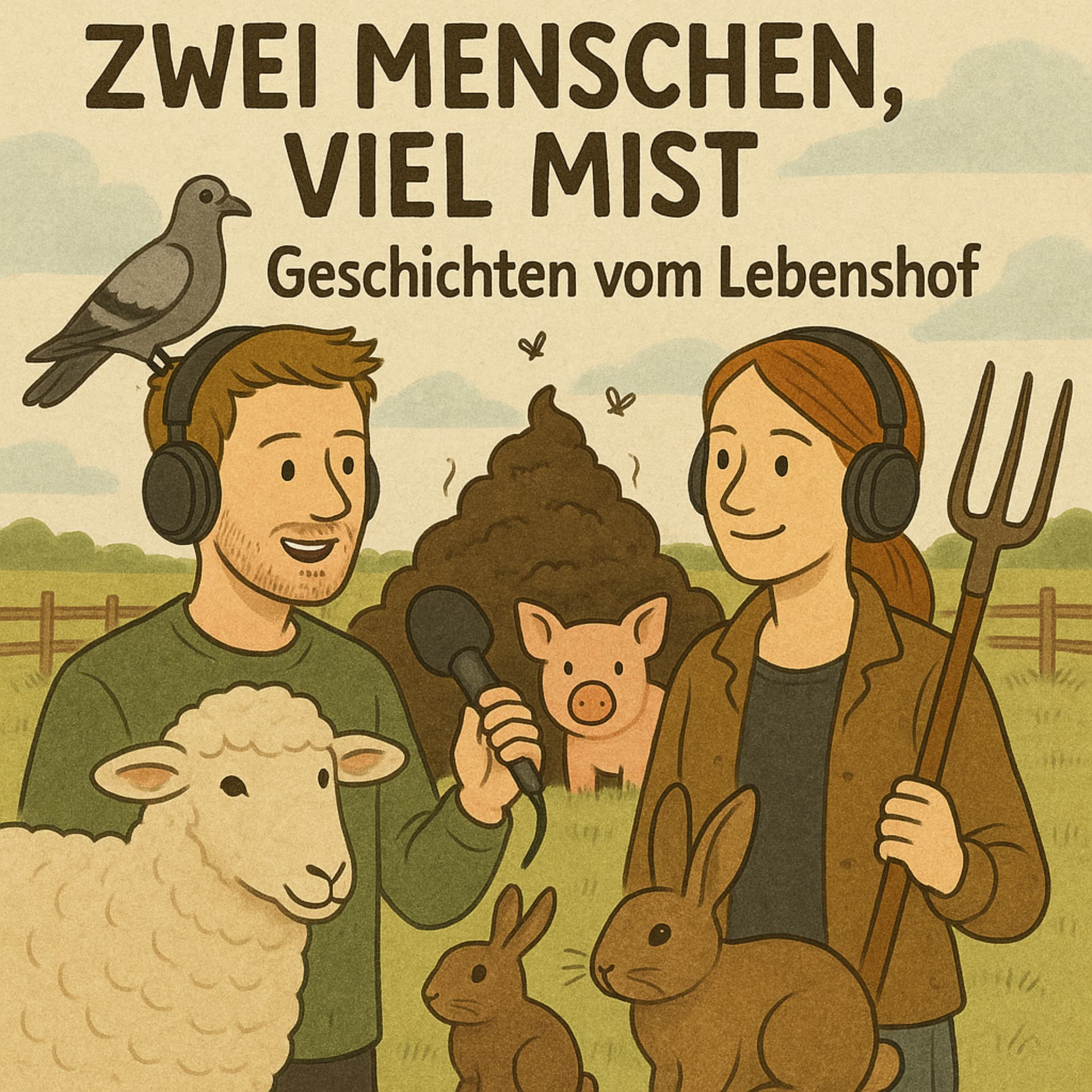 Zwei Menschen, viel Mist! - Podcasts