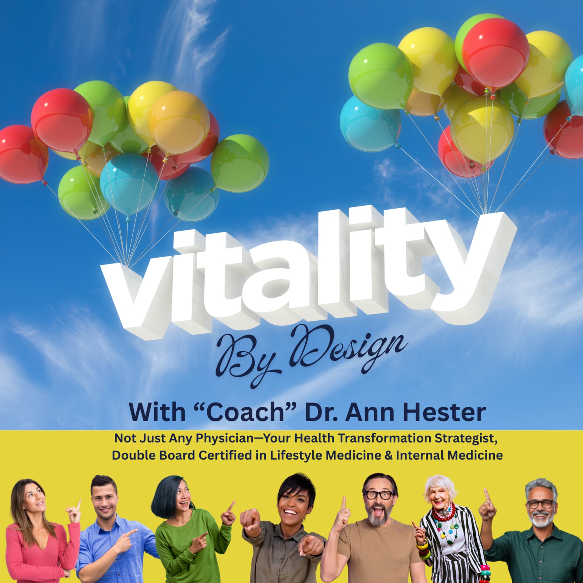 Vitality by Design: A Science-Backed Approach to Naturally Prevent, Treat & Reverse Chronic Diseases - Podcasts