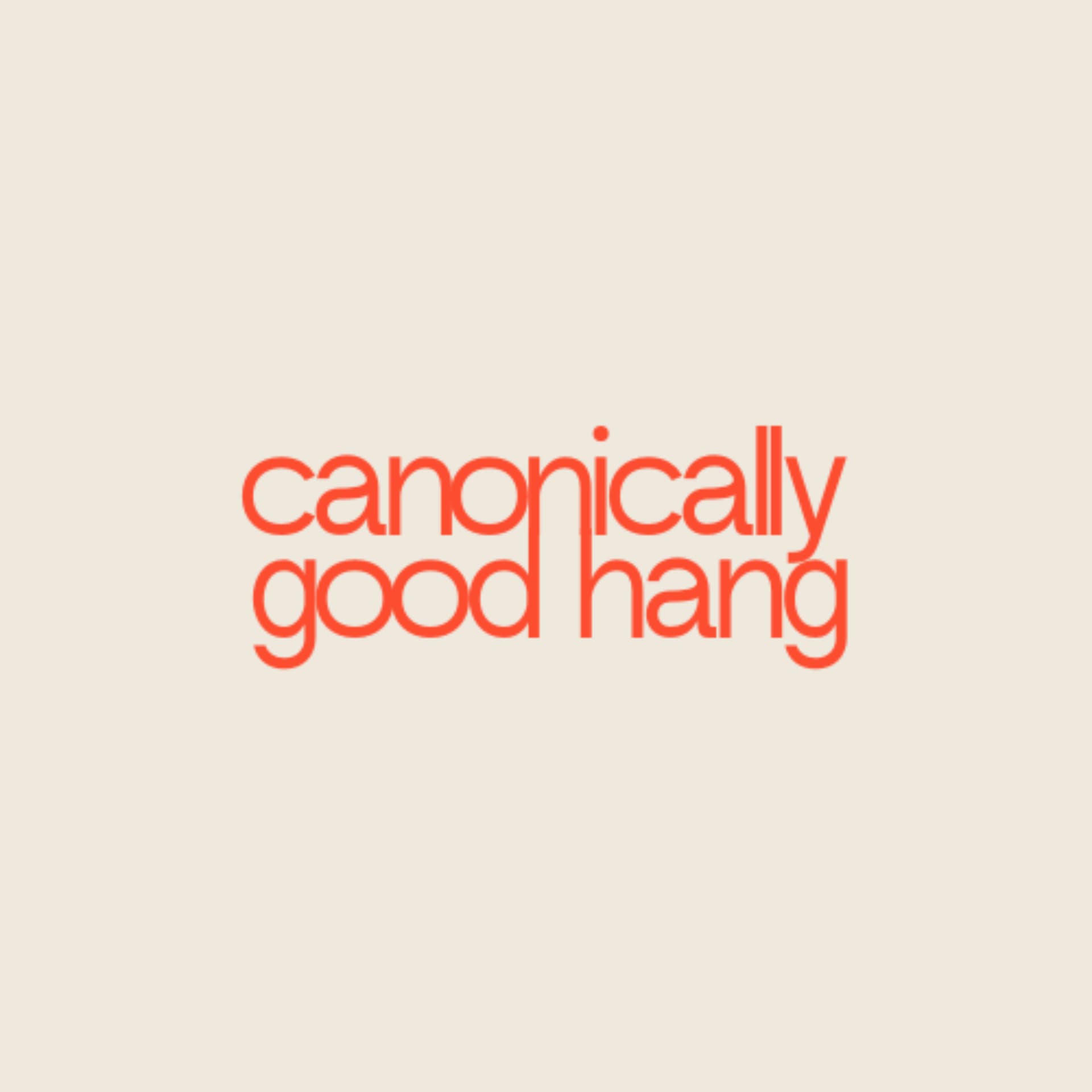 Canonically Good Hang - Podcasts