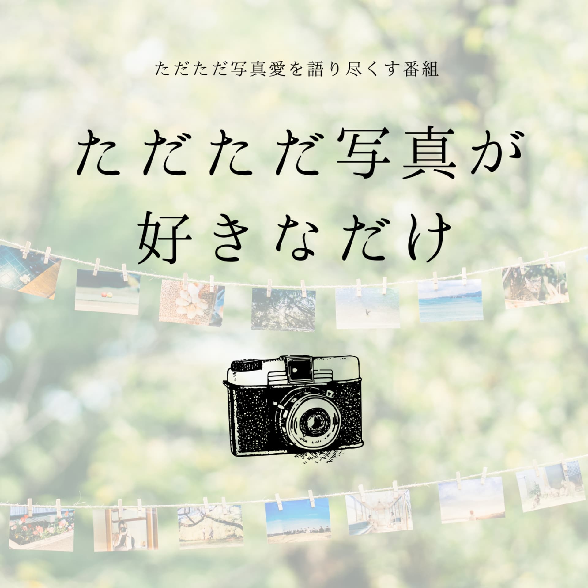 ただただ写真が好きなだけ - Podcasts