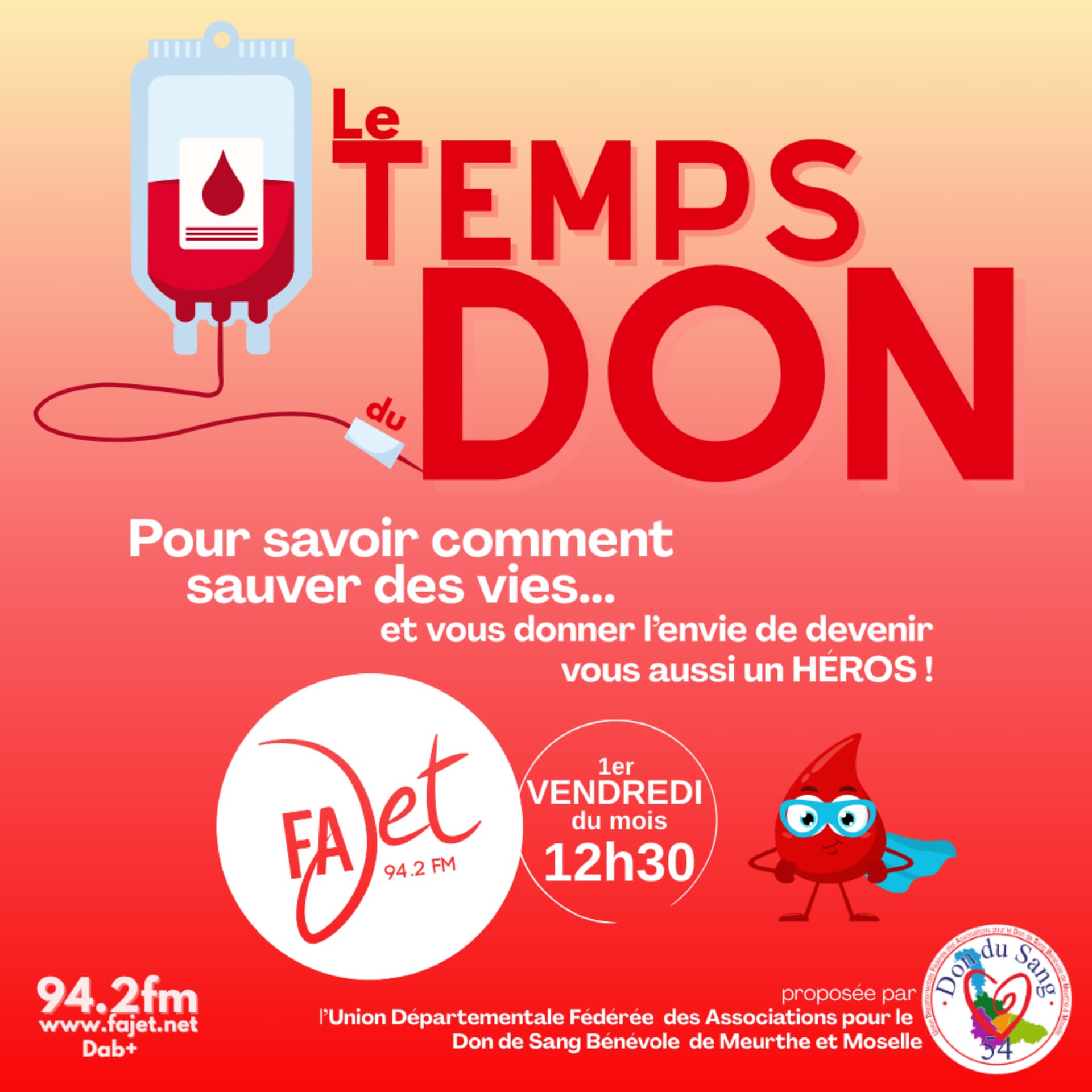 Le Temps du Don - radio Fajet - Podcasts