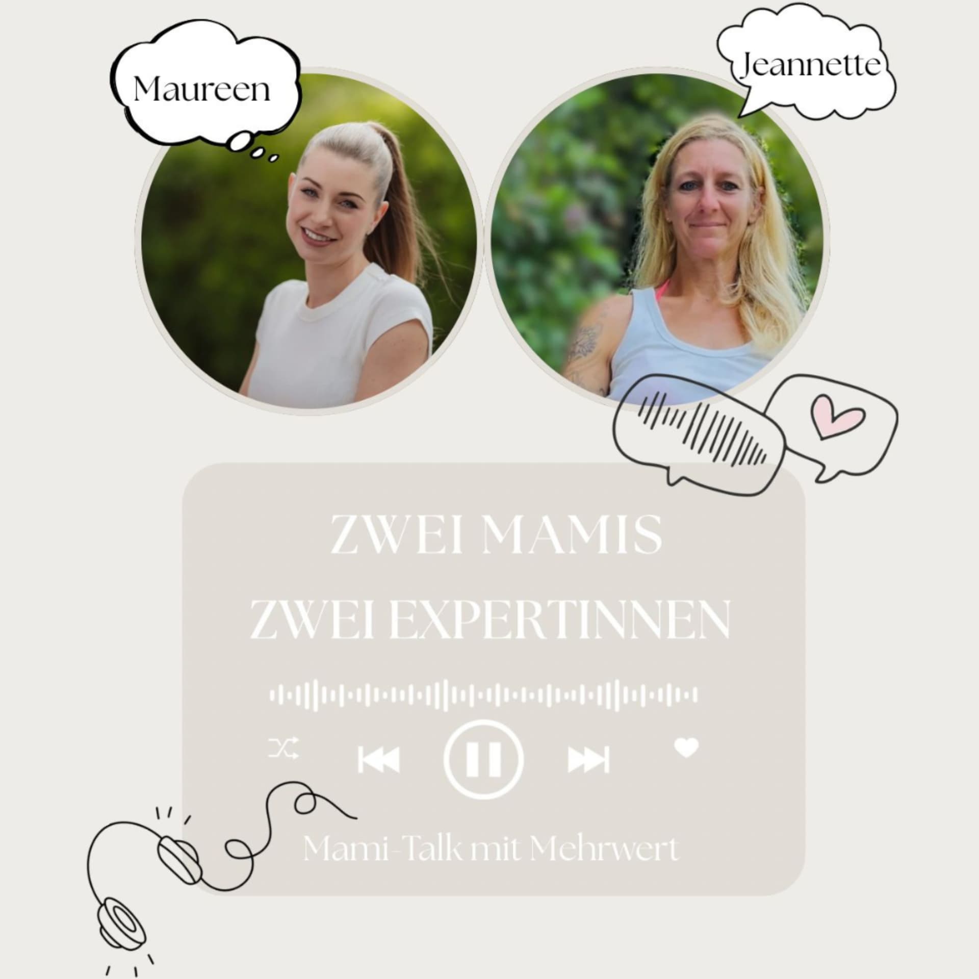 Zwei Mamis Zwei Expertinnen - Podcasts