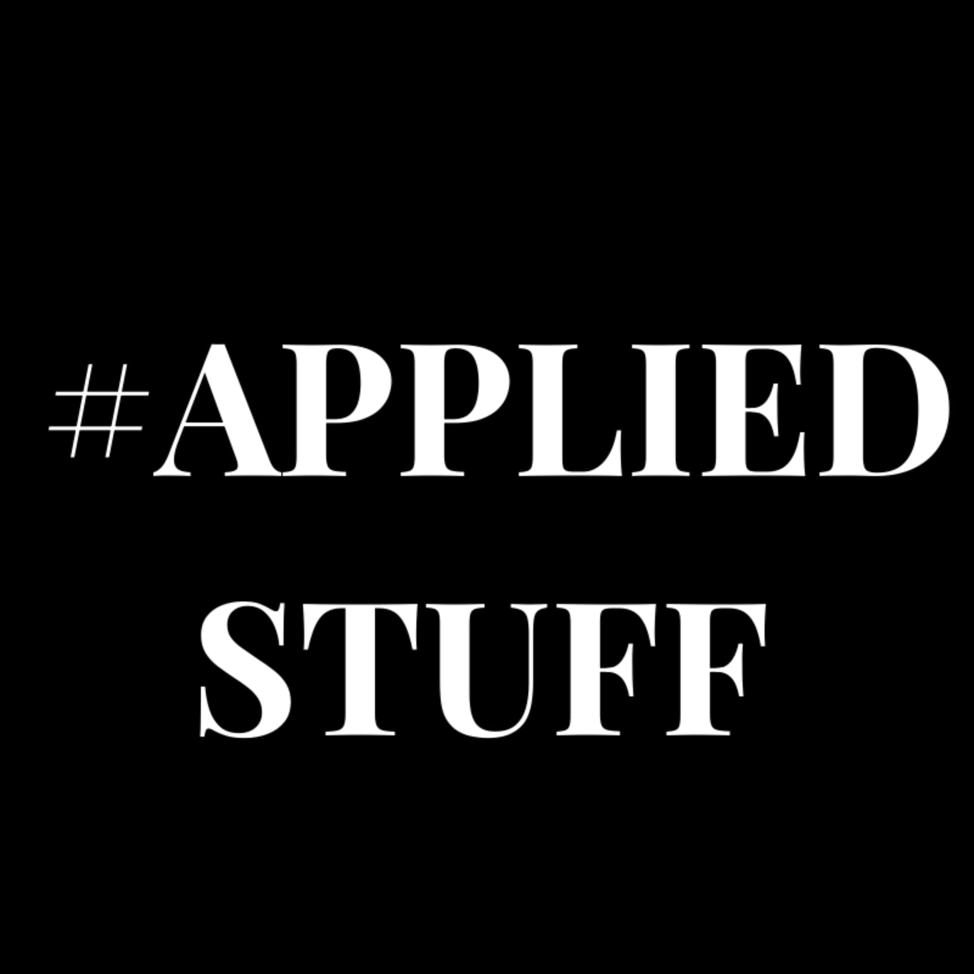 #Applied Stuff - Podcasts