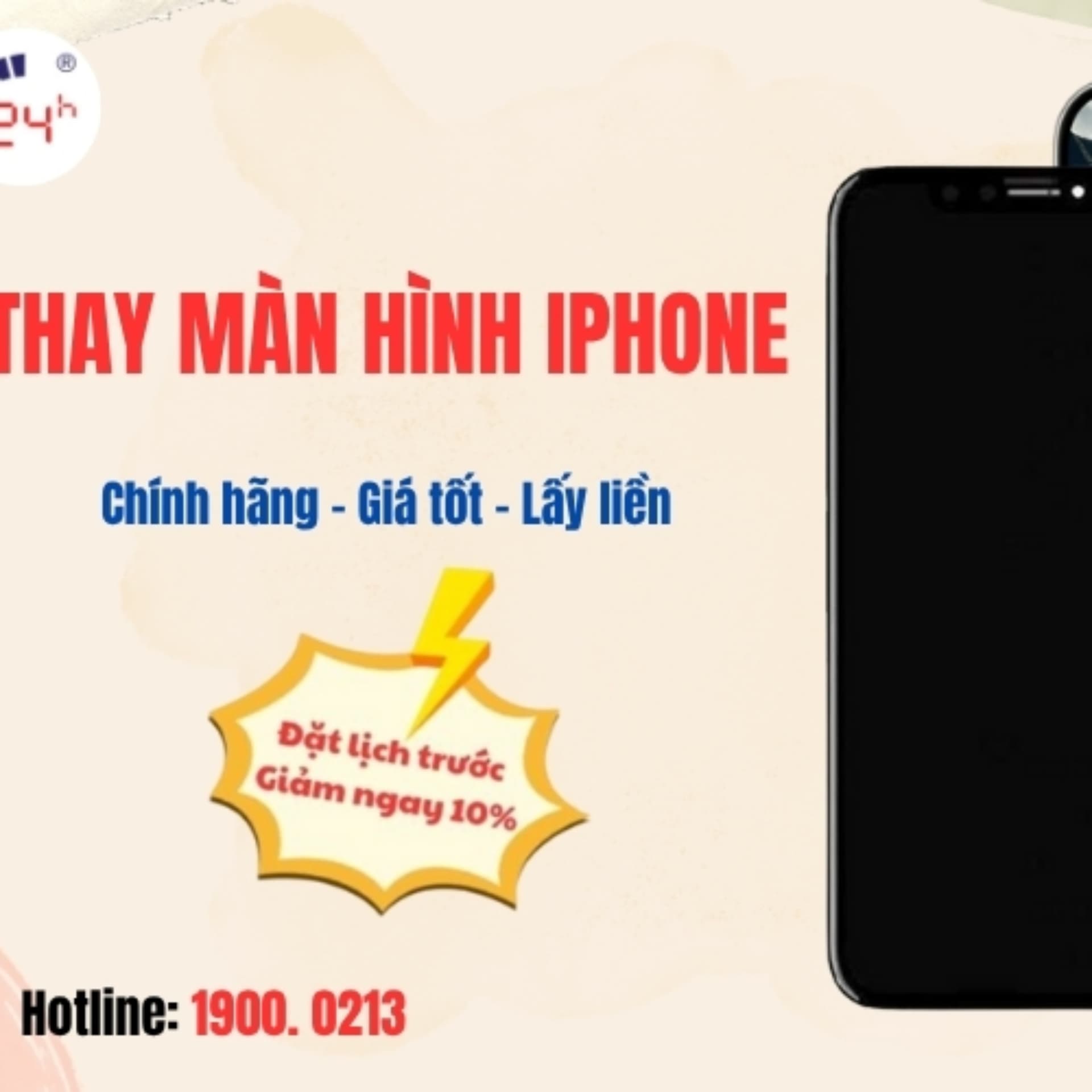 Thay man hinh iPhone Benh Vien Dien Thoai, Laptop 24h - Podcasts