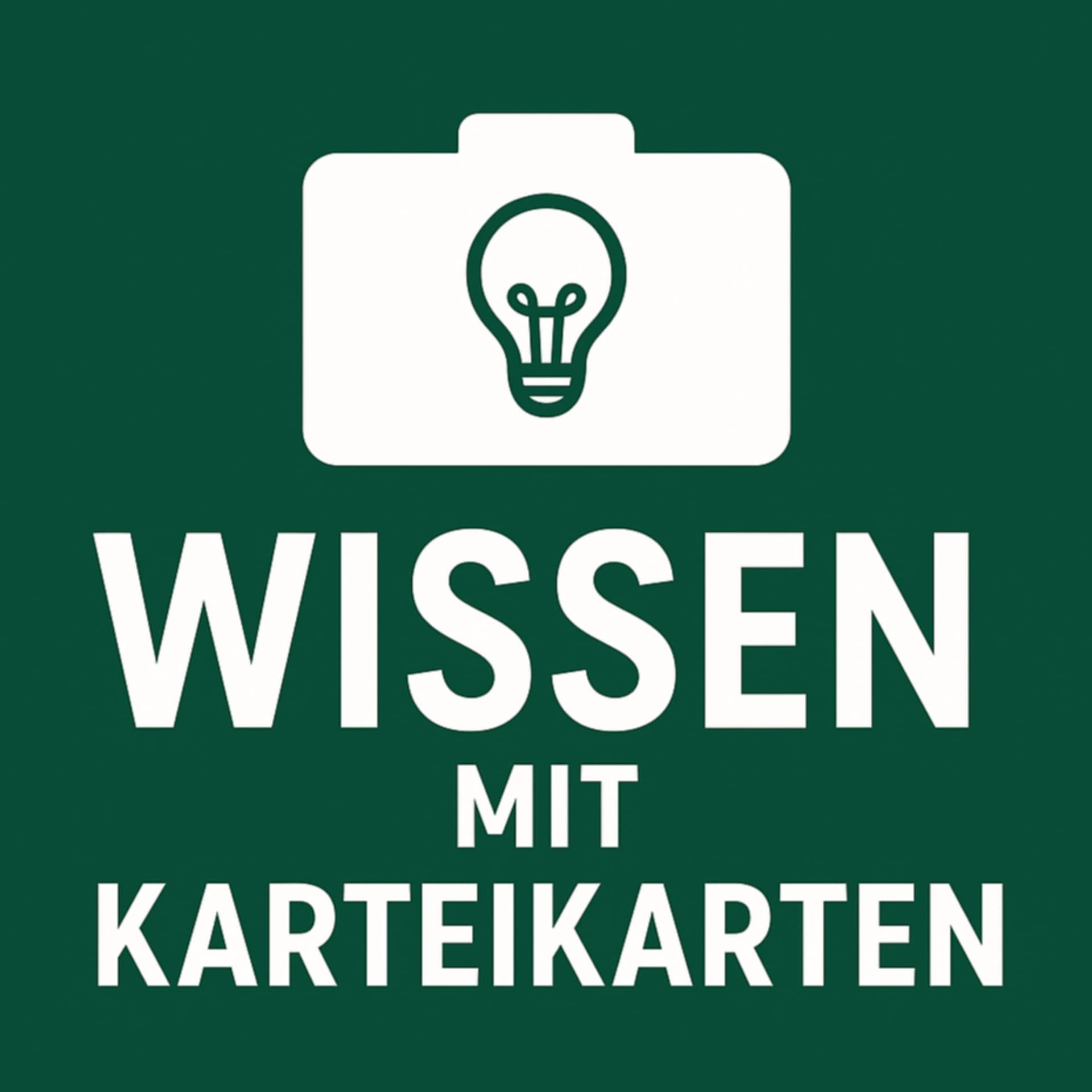 Wissen mit Karteikarten - Podcasts