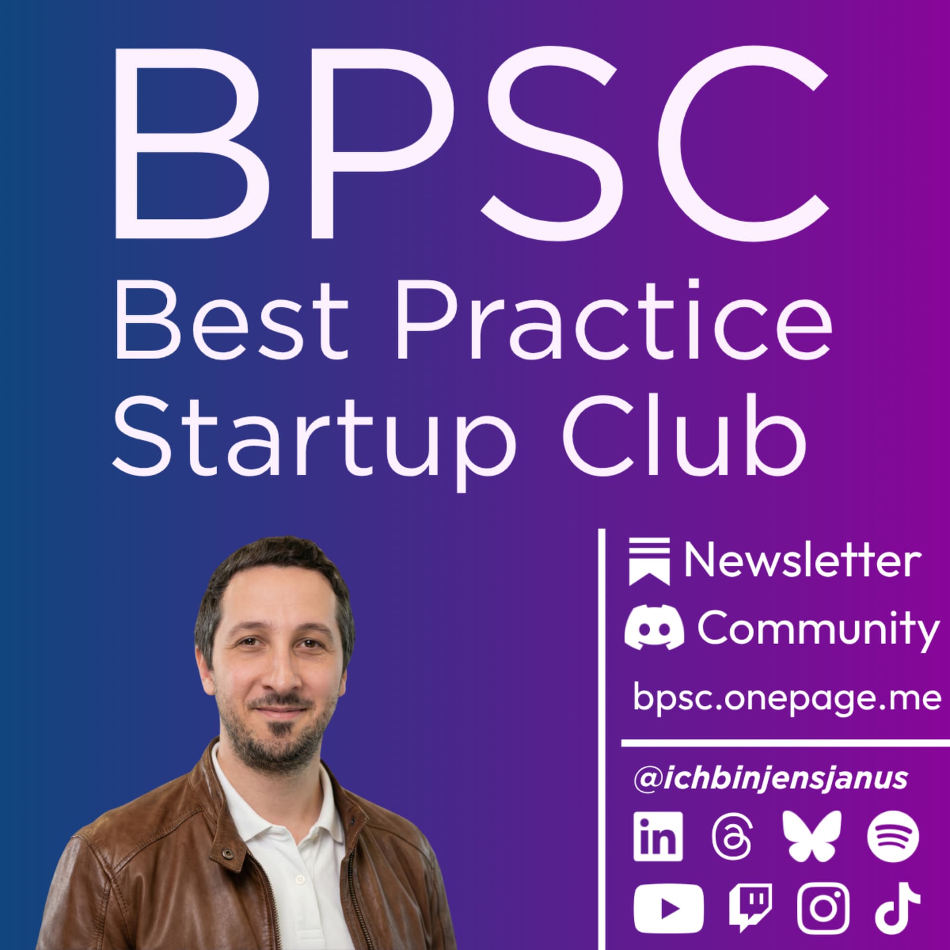Best Practice Startup Club - Podcasts
