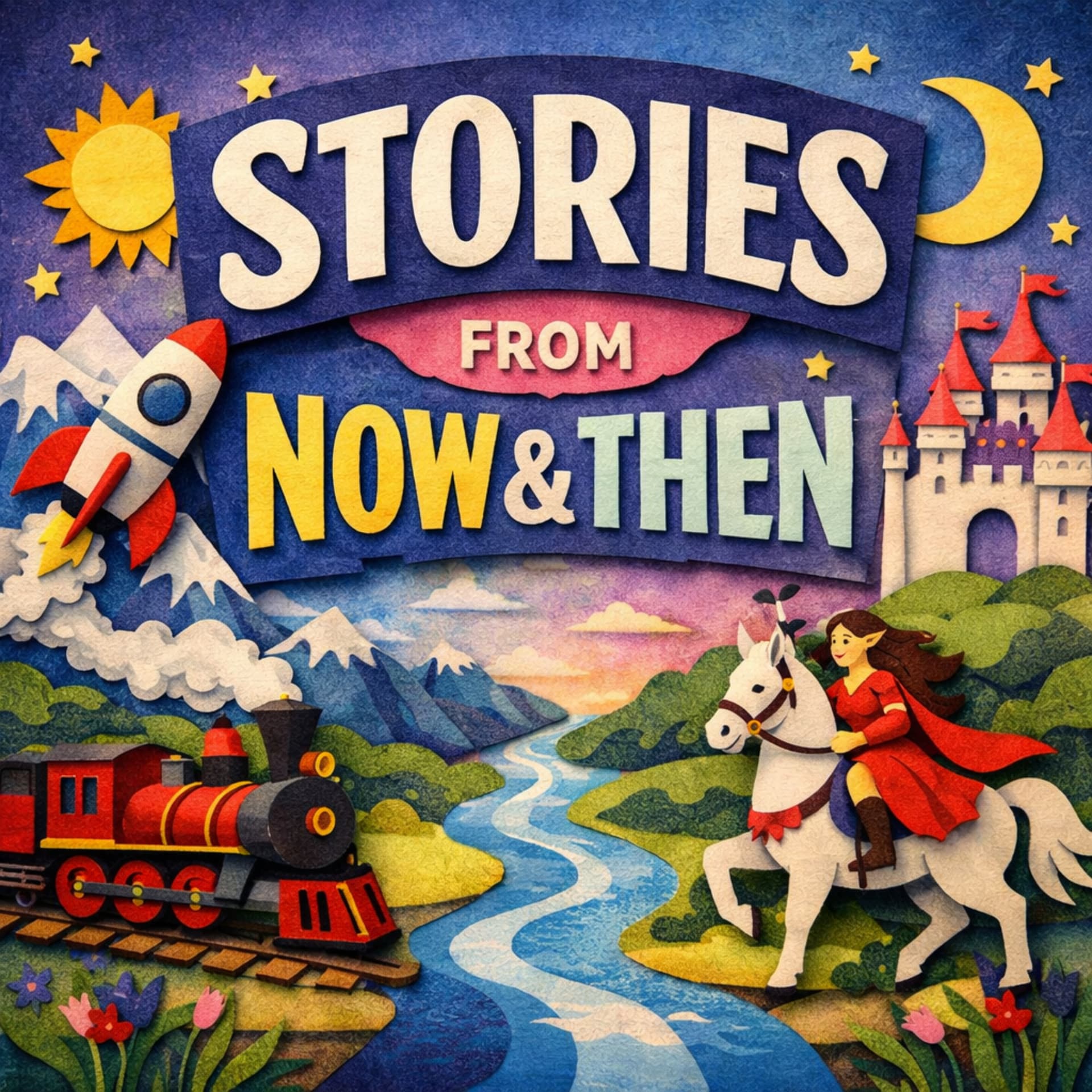 Stories From Now And Then: Short Stories for Kids - Podcasts