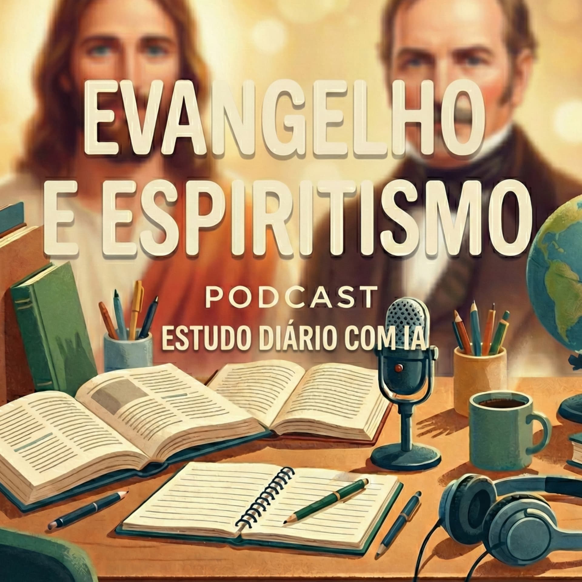 Evangelho e Espiritismo: Estudo Diário com IA - Podcasts
