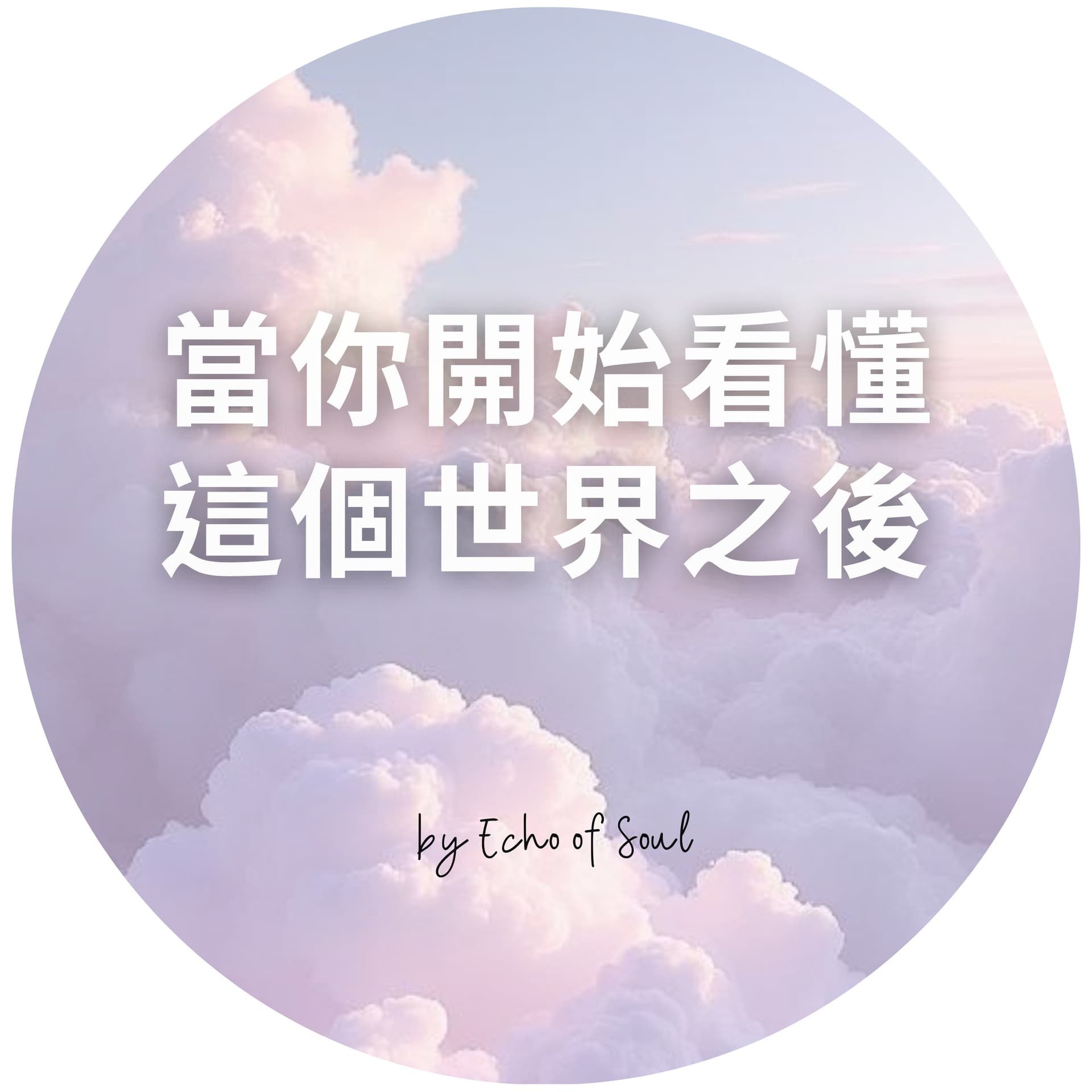 當你開始看懂這個世界之後 by Echo of Soul 靈魂回聲 - Podcasts
