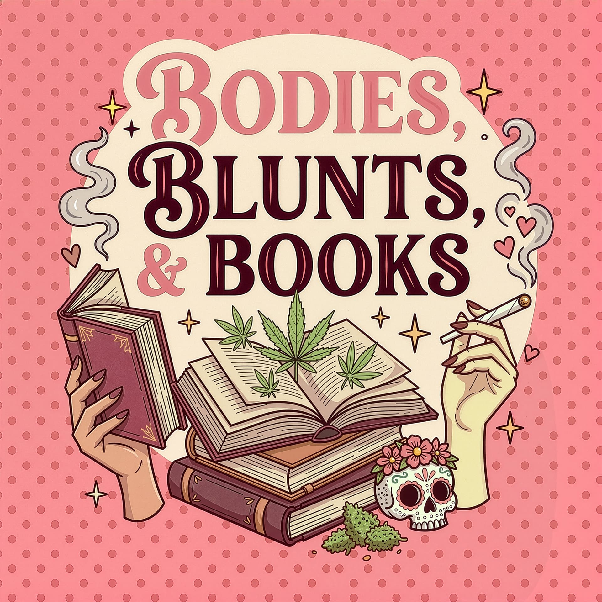 Bodies, Blunts, & Books - Podcasts