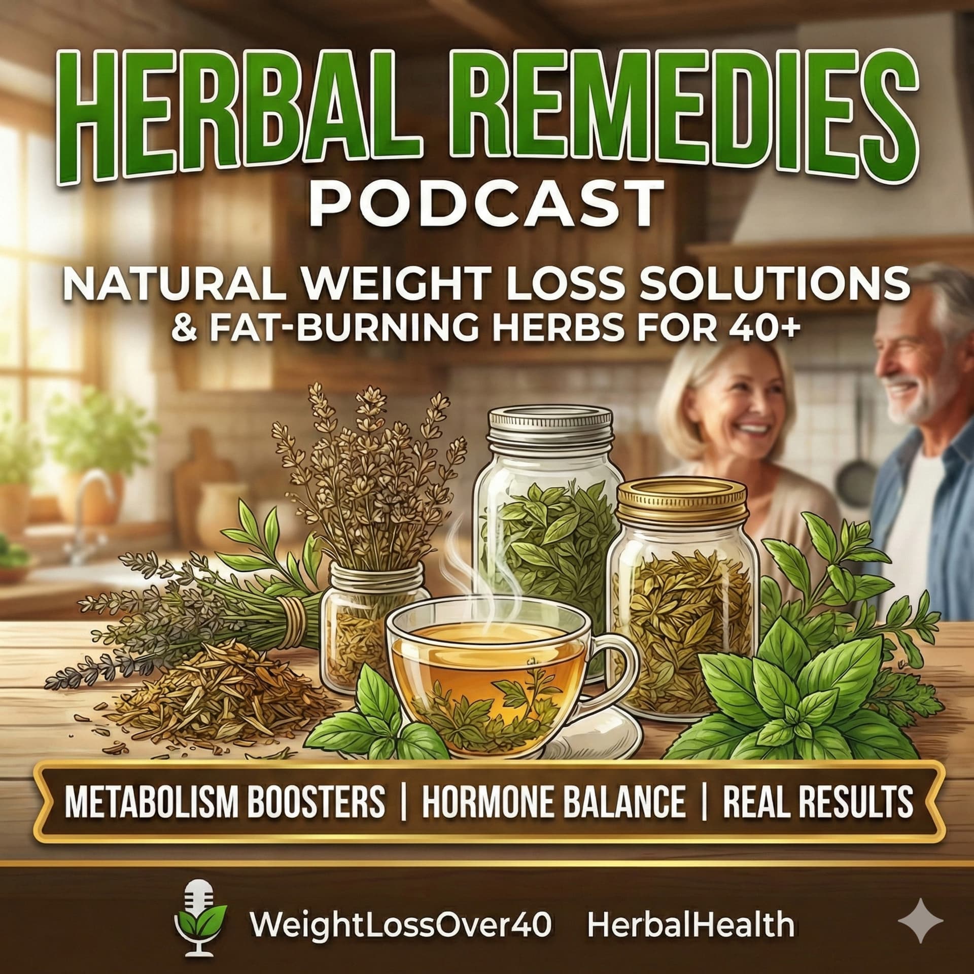 Herbal Remedies – Natural weight loss solutions & fat-burning herbs for 40+ men & women! - Podcasts