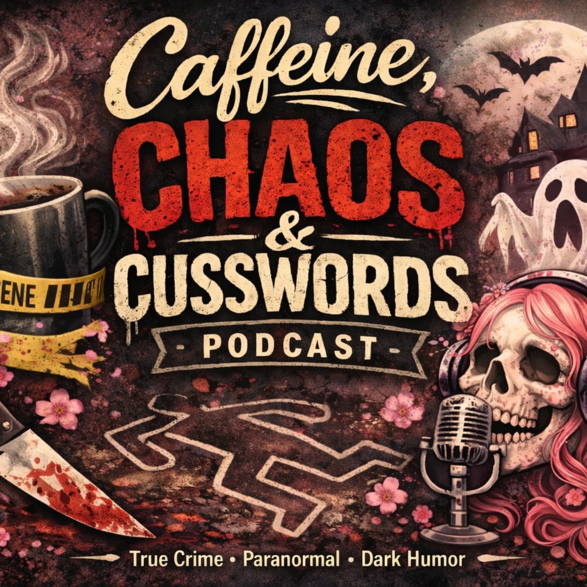 CAFFEINE, CHAOS AND CUSSWORDS - Podcasts