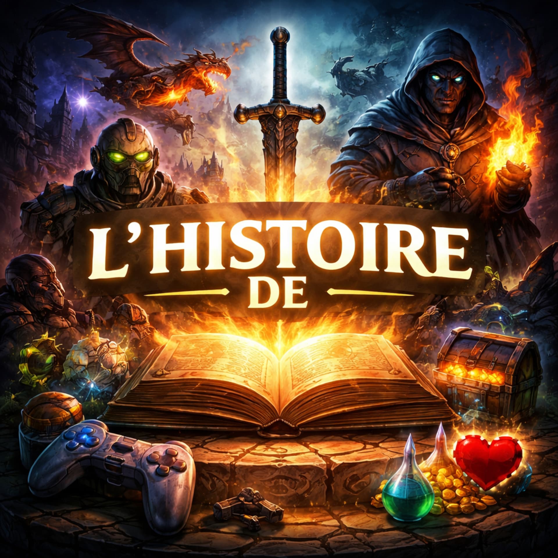 L’histoire de… - Podcast lore jeux vidéo et RPG - Podcasts