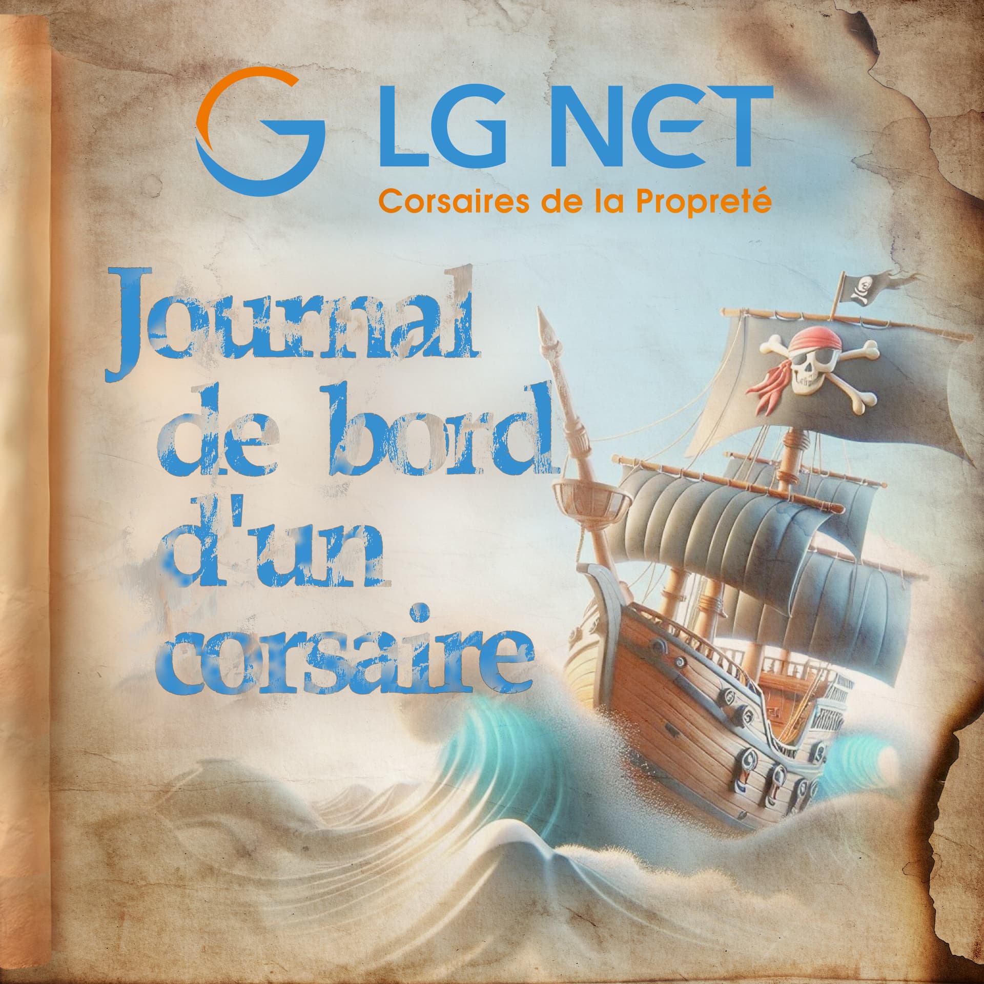 LG Net - Journal de bord d’un corsaire | Nettoyage professionnel - Podcasts