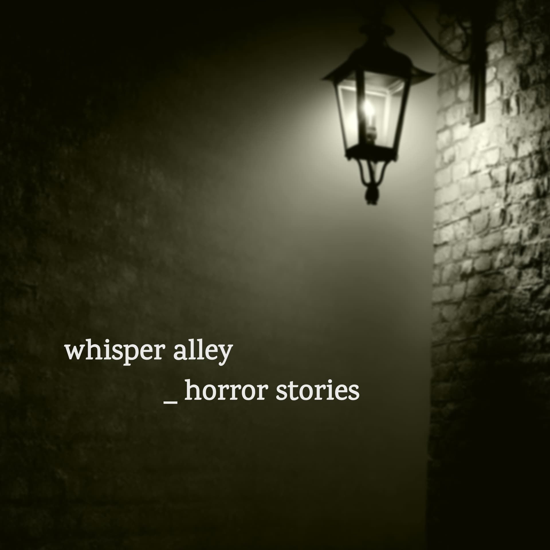 whisper alley_horror stories - Podcasts