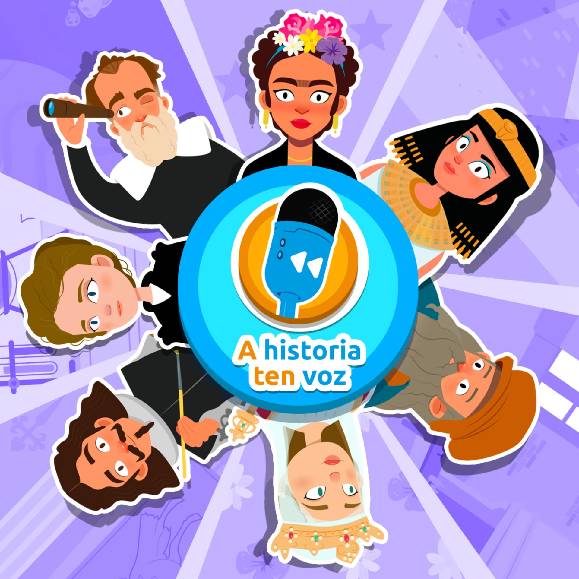 A historia ten voz - Podcasts