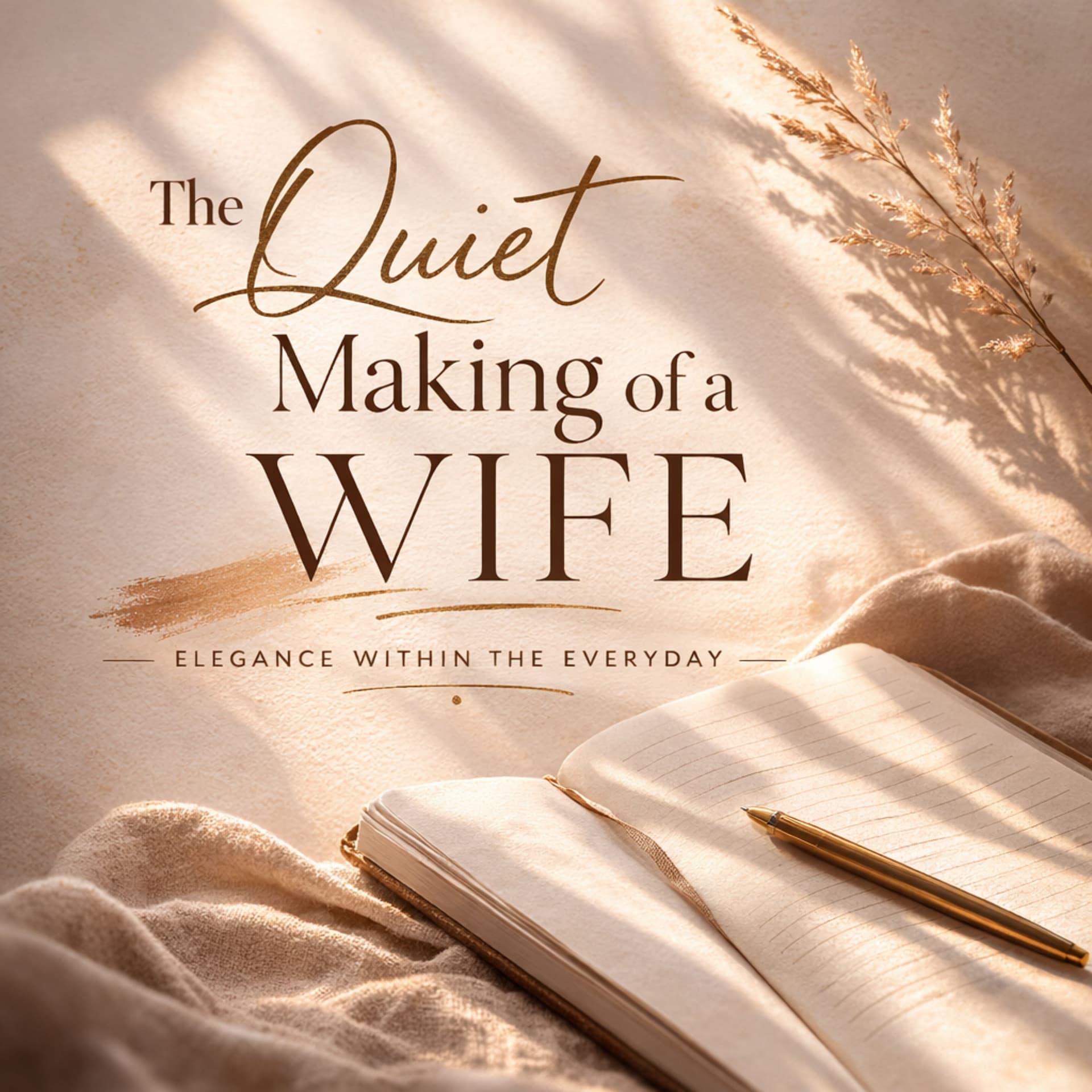 The Quiet Making of a Wife - Podcasts