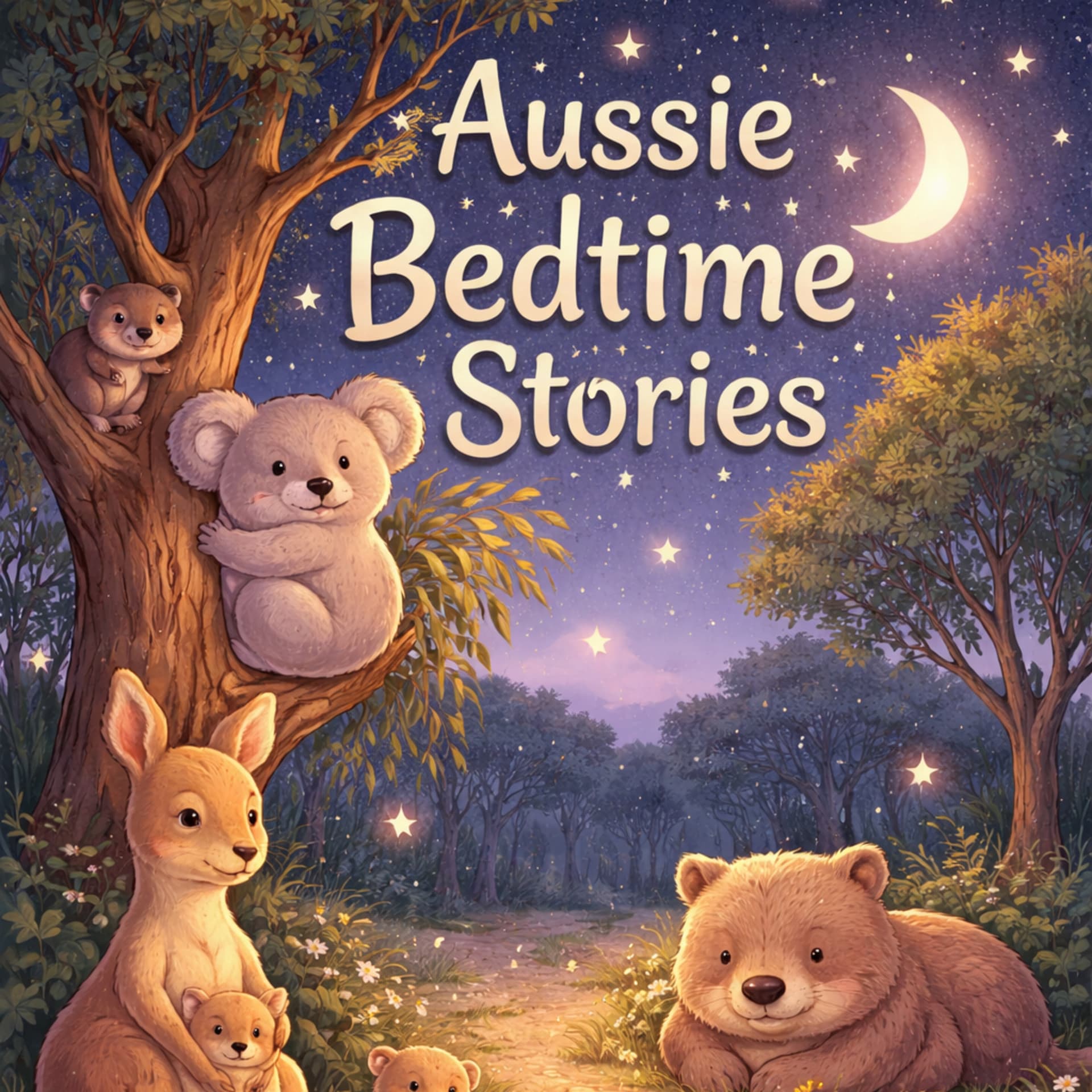 Aussie Bedtime Stories for Kids 🌙 | Calm Sleep Stories with Australian Animals - Podcasts