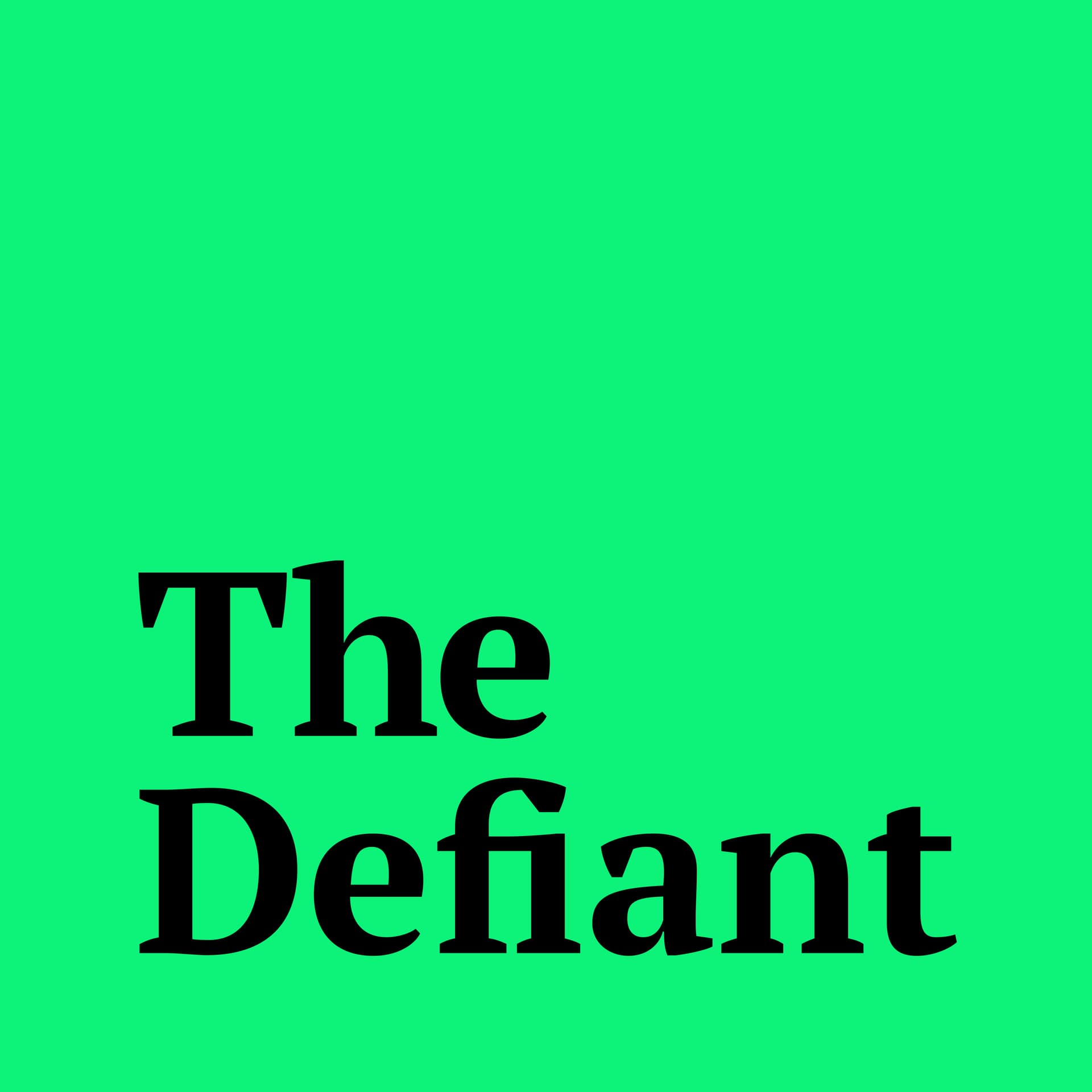 The Defiant - Podcasts