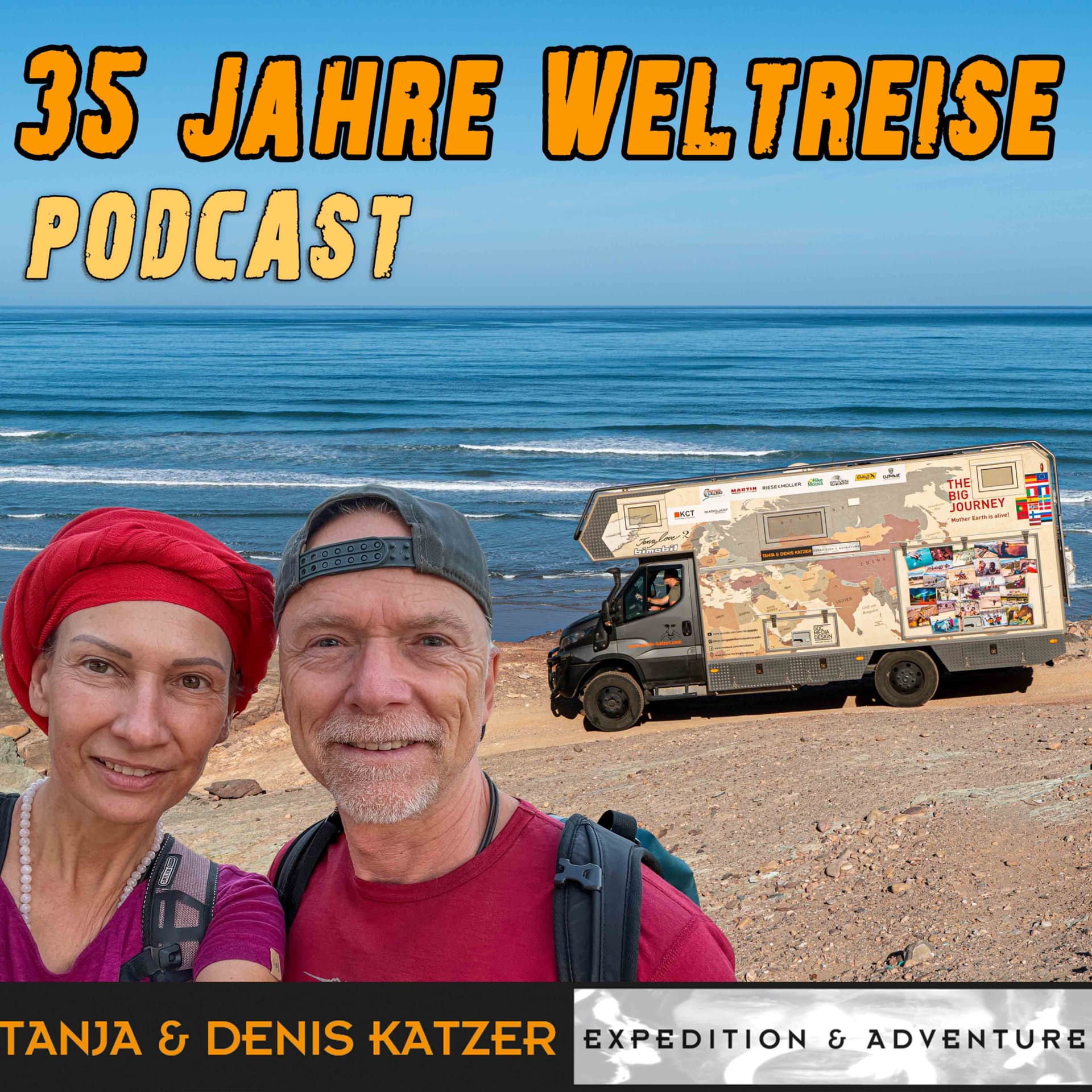 Die grosse Reise – 50 Jahre Expedition & Abenteuer mit Tanja und Denis Katzer - Podcasts