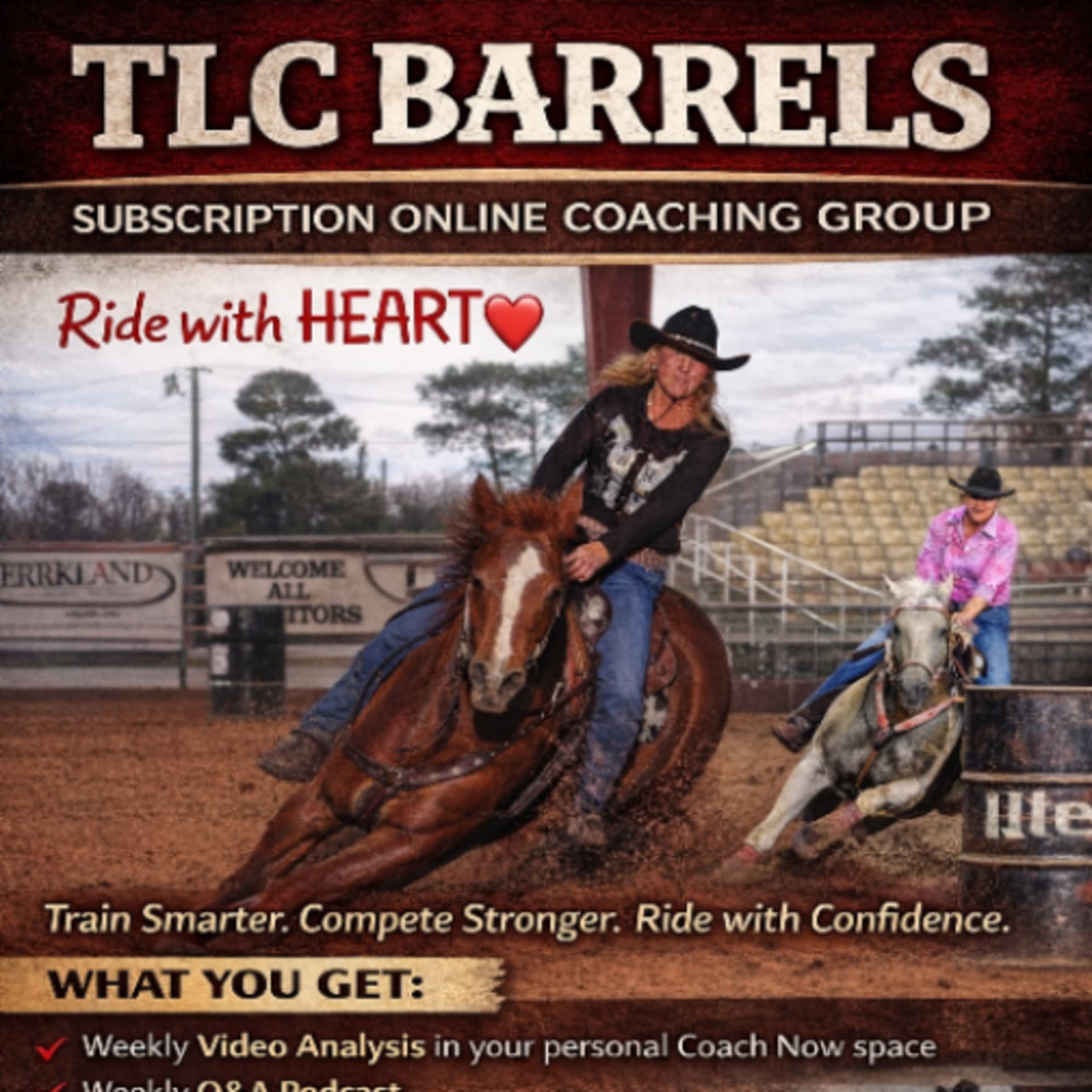 TLC Barrels, Barrel Racing Coach - Podcasts