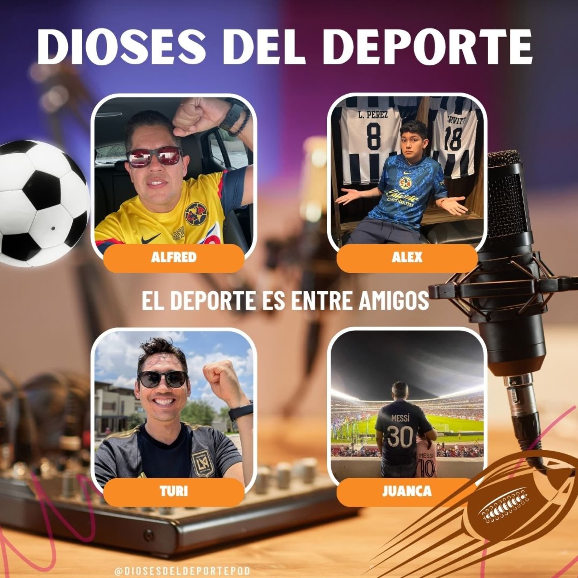 Dioses del Deporte - Podcasts