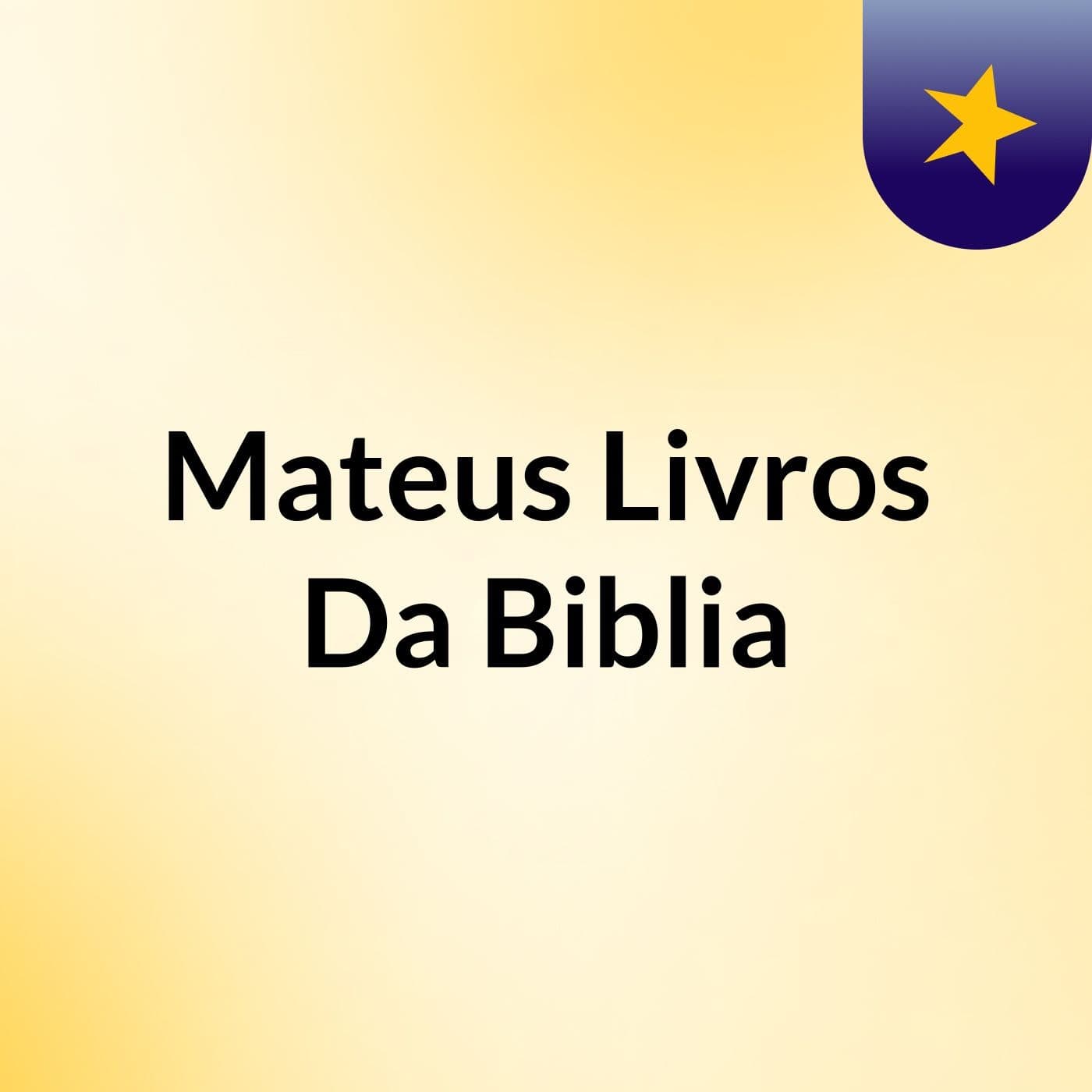 Mateus Livros Da Biblia