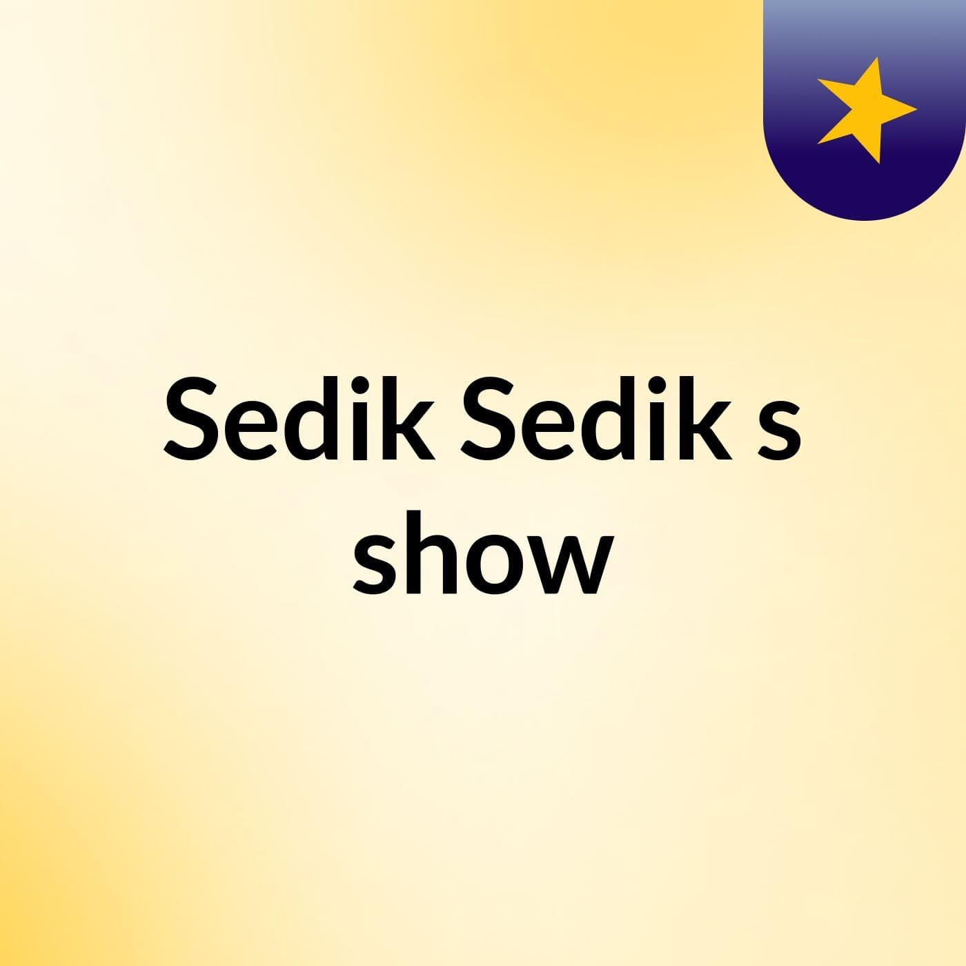 Sedik Sedik's show