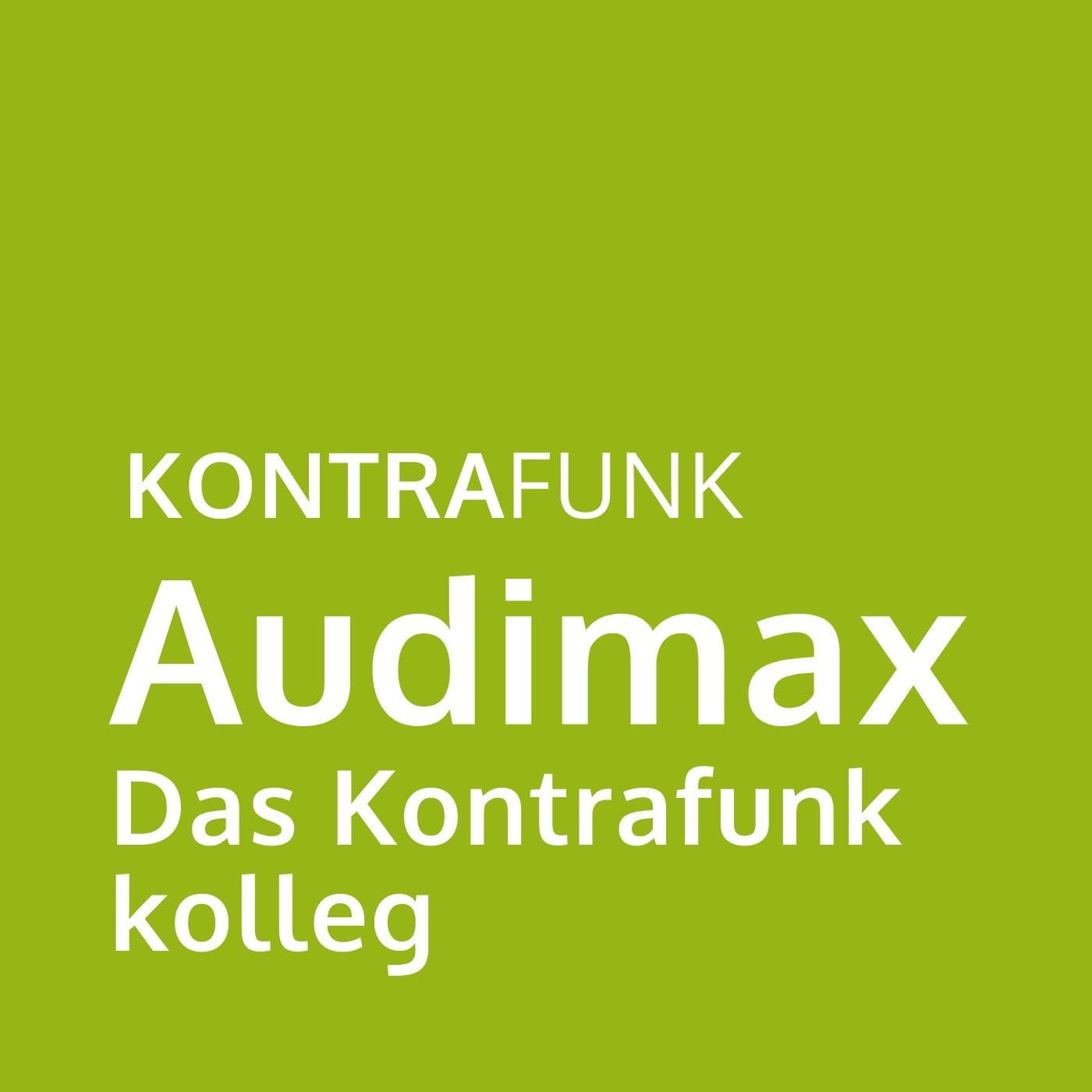 Kontrafunk: Audimax - Podcasts