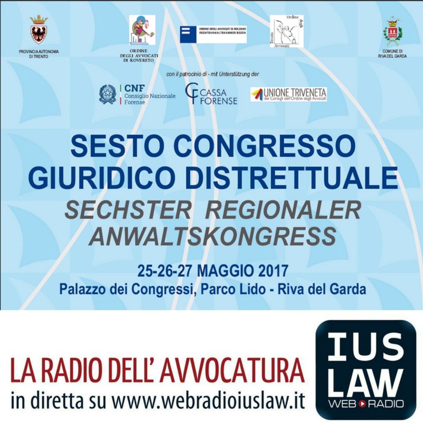 Congresso Rov-TN-BZ Riva del Garda 2017 - Podcasts