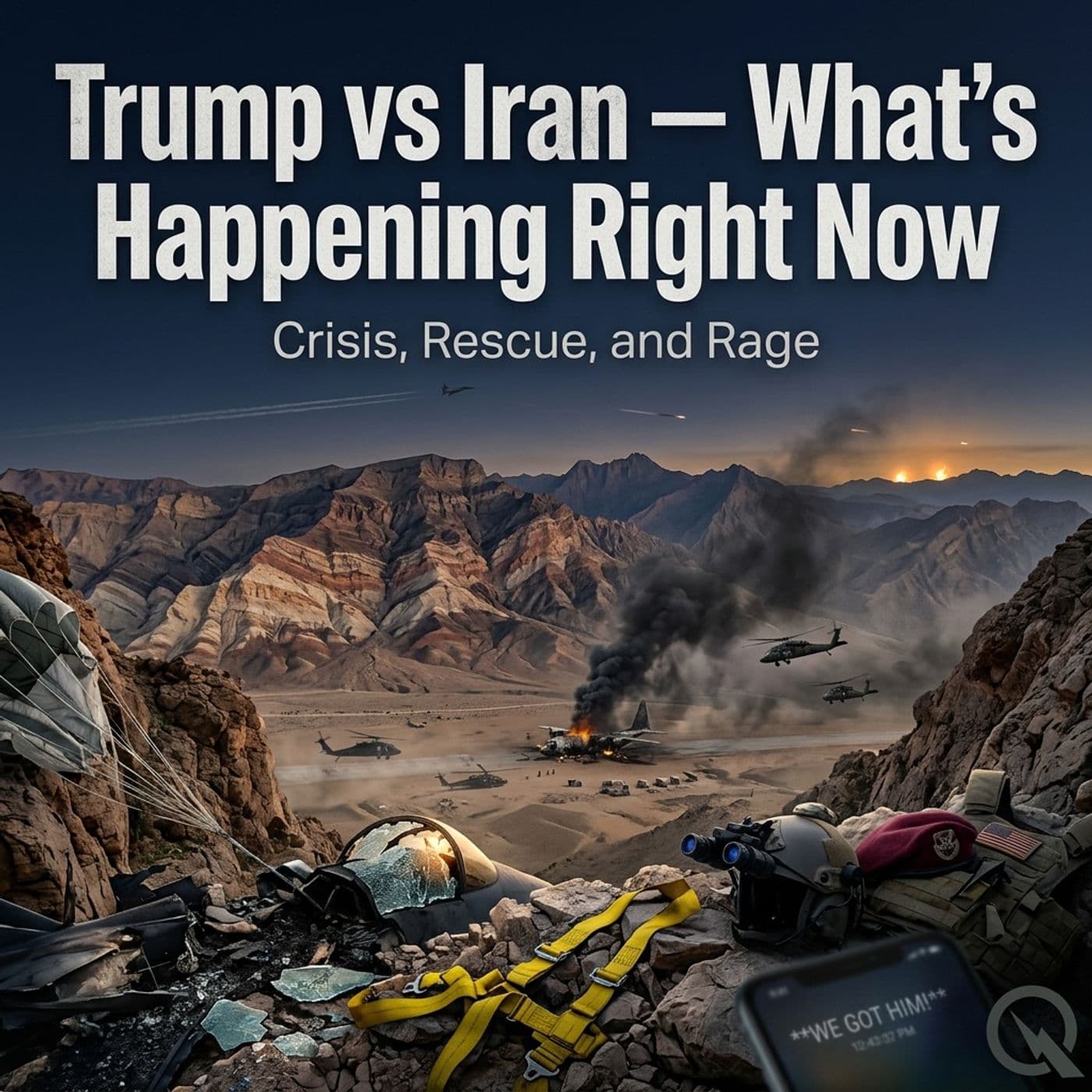 Trump vs Iran — What's Happening Right Now - Podcasts