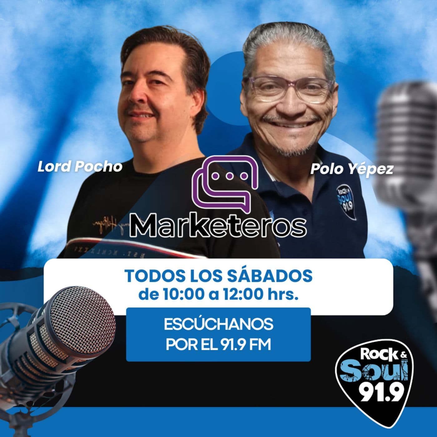 Los Marketeros Radio - Podcasts