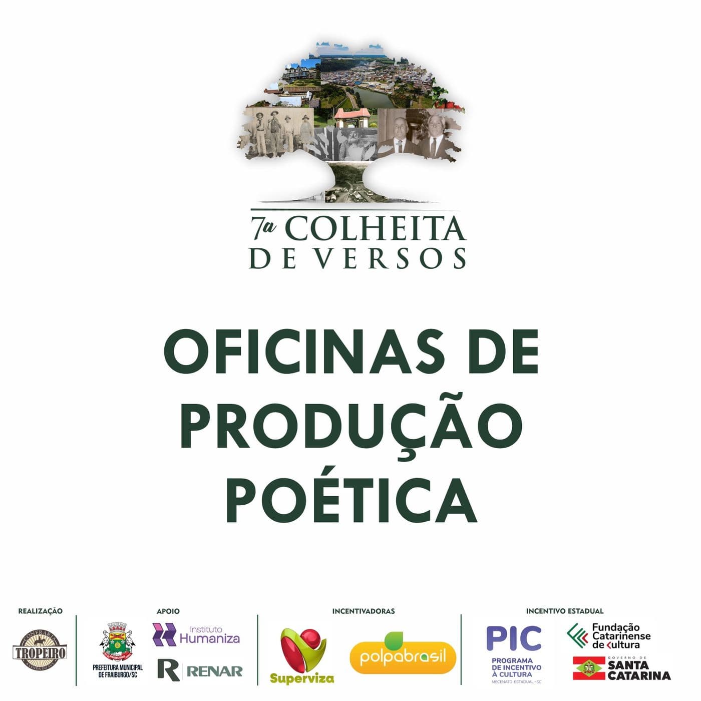 Oficinas de Produção Poética - 7ª Colheita de Versos - Podcasts