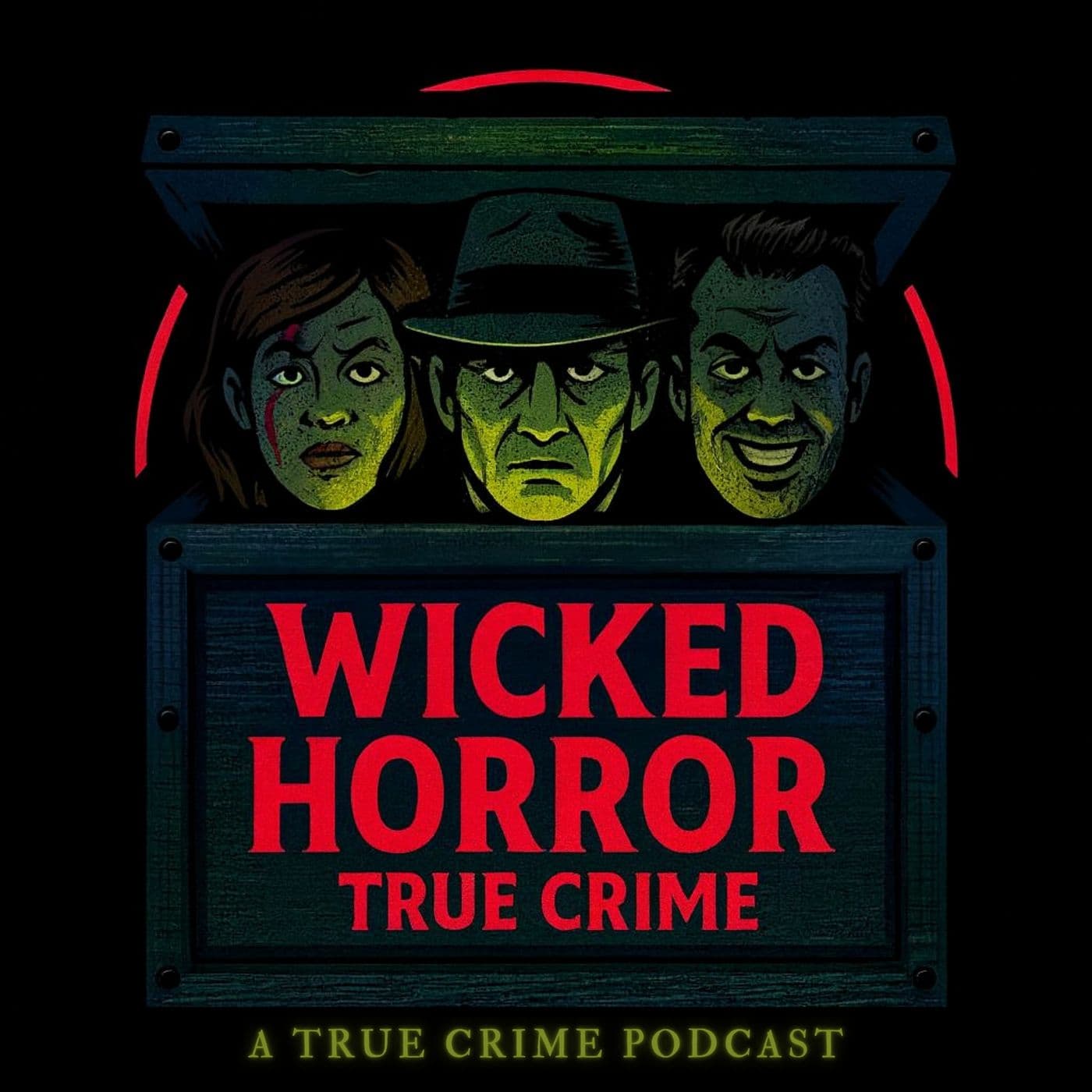 Wicked Horror : True Crime Cases - Podcasts