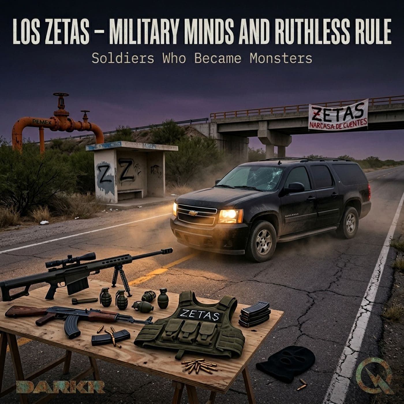 Los Zetas – Military Minds And Ruthless Rule - Podcasts