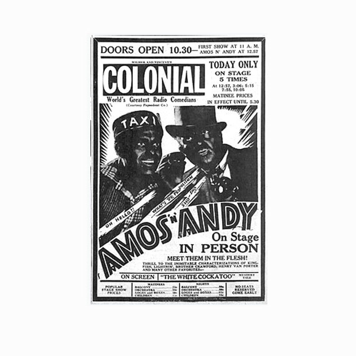 Amos and Andy Radio Show - Podcasts
