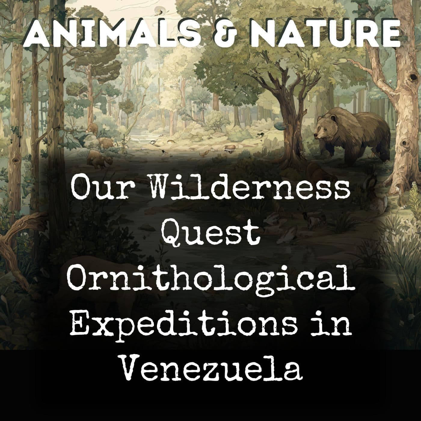 Our Wilderness Quest Ornithological Expeditions in Venezuela - Podcasts