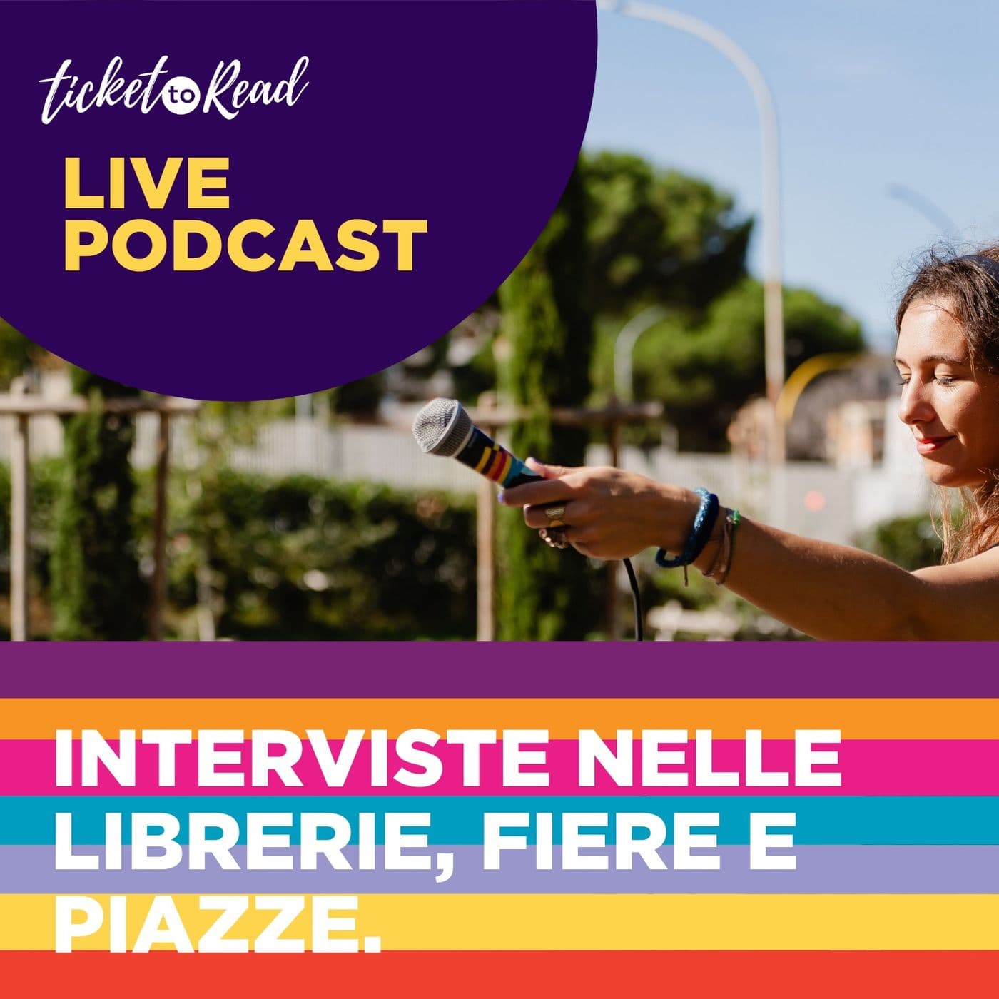 Live podcast Ticket to Read - Podcasts