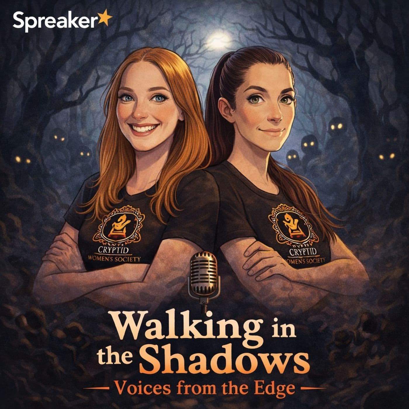 Cryptid Women's Society - Walking in the Shadows : voices from the edge - Podcasts