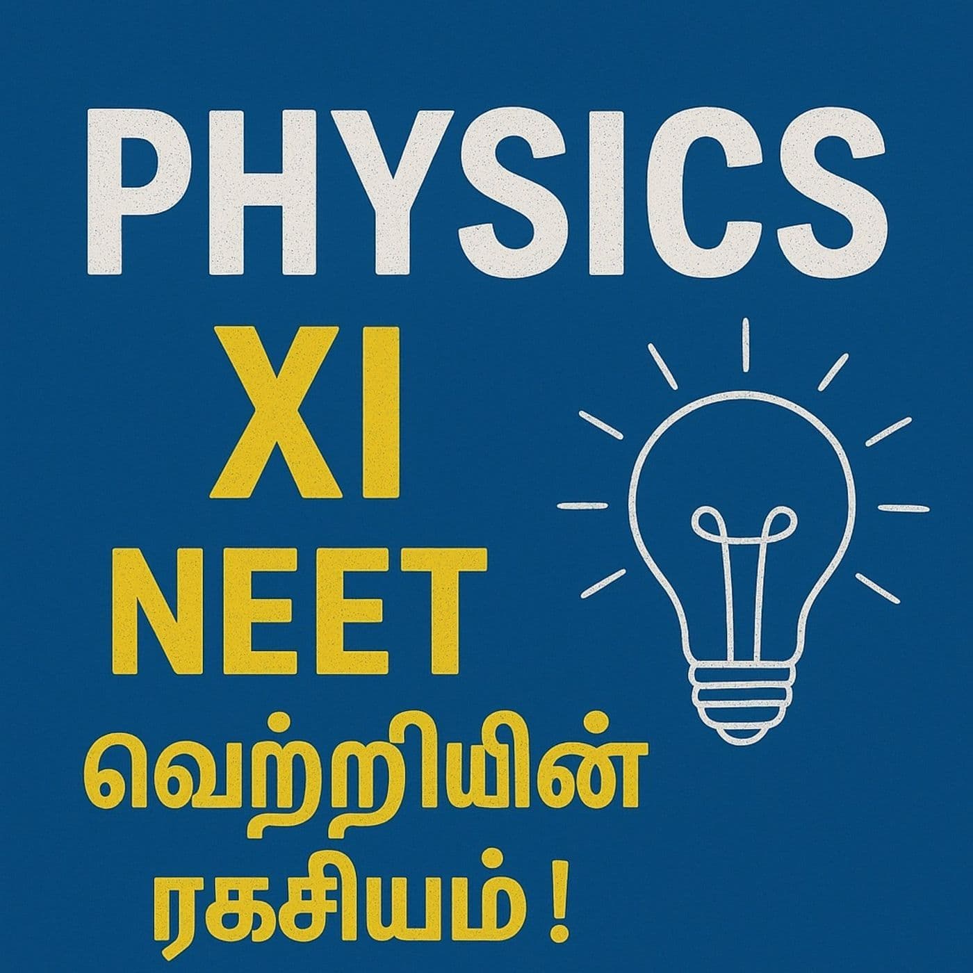 XIPT_பிஸிக்ஸ் XI: NEET வெற்றியின் ரகசியம்! - Podcasts