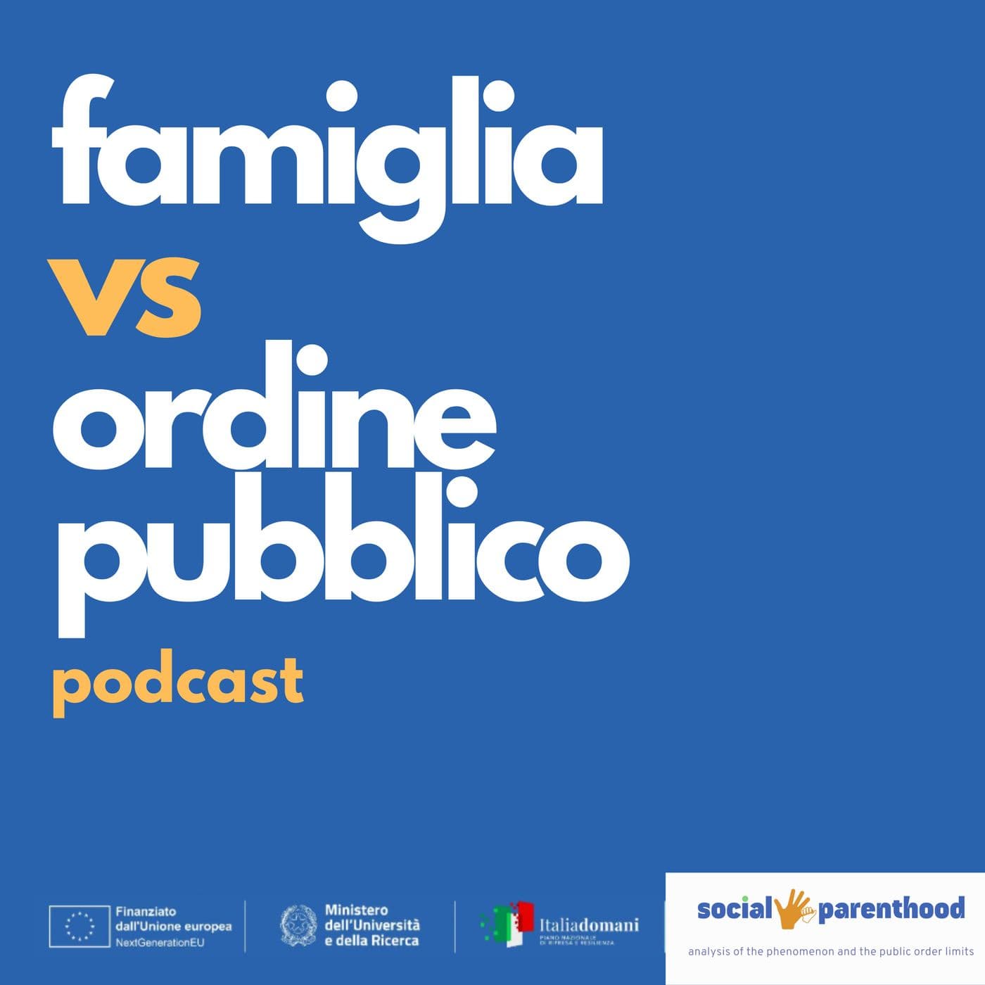 Famiglia vs. Ordine Pubblico - Podcasts
