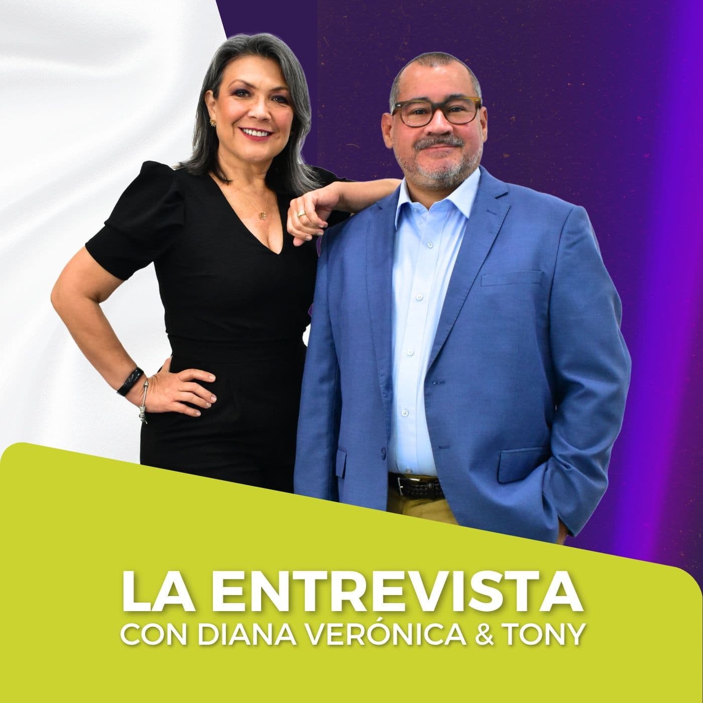 La Entrevista con Diana Verónica y Tony - Podcasts