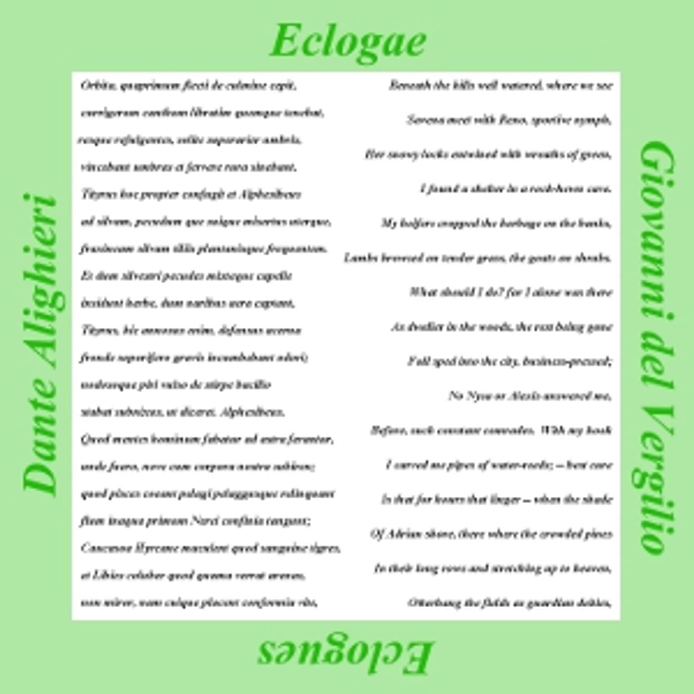 Dante Alighieri - Eclogae (Eclogues) - Podcasts