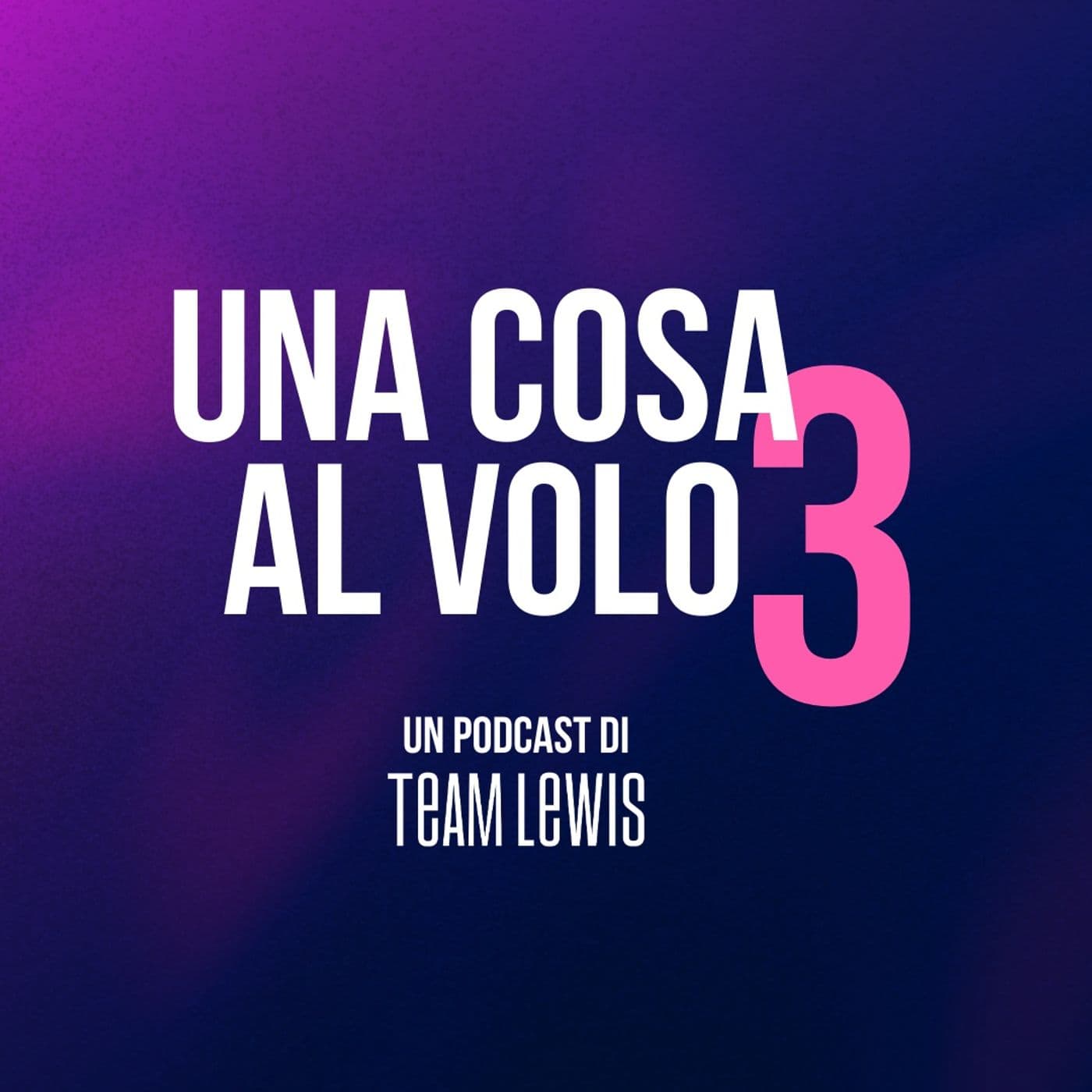 Una Cosa Al Volo